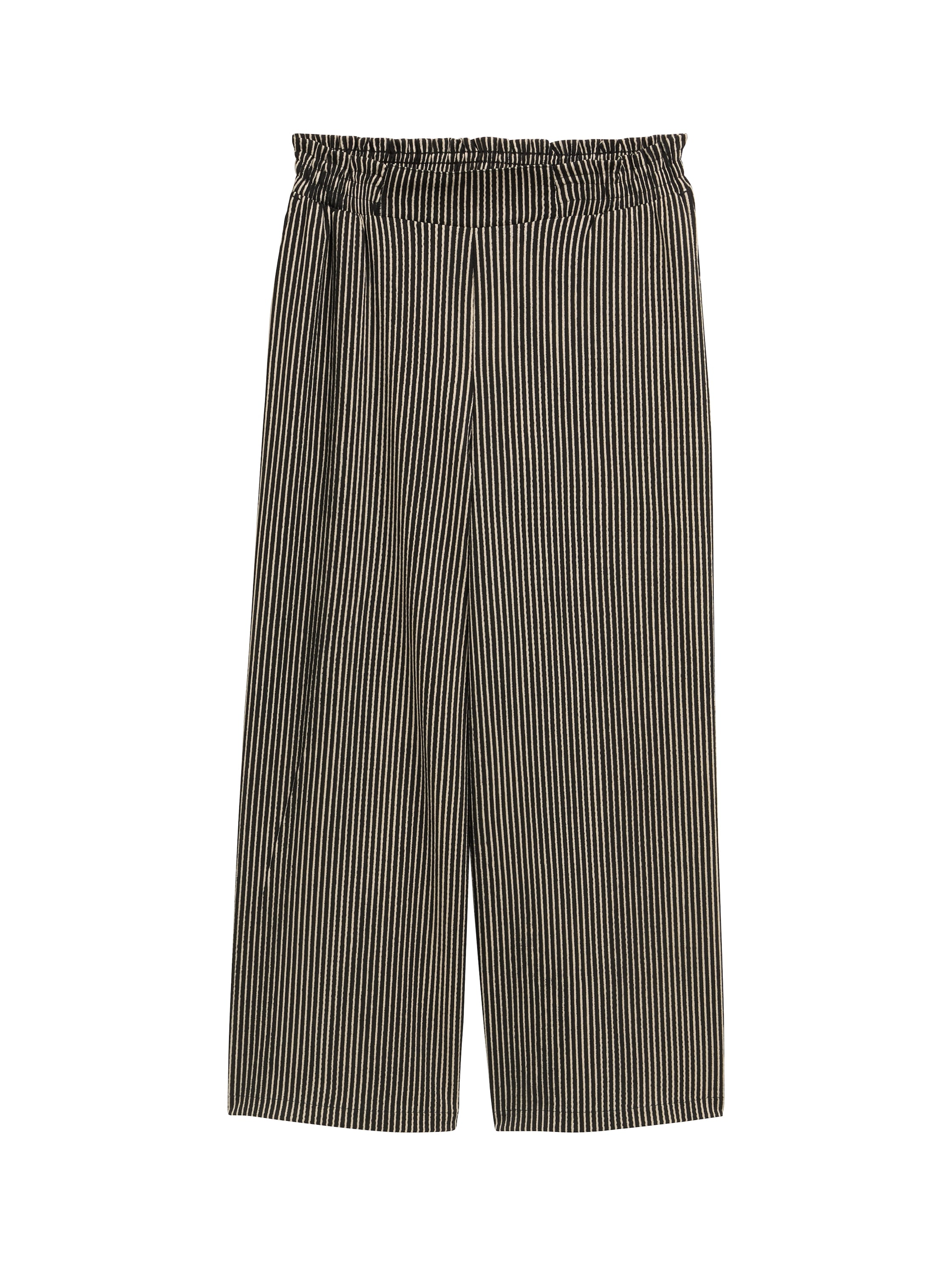 TOM TAILOR Denim Stoffhose, Sommerhose mit elastischem Bund