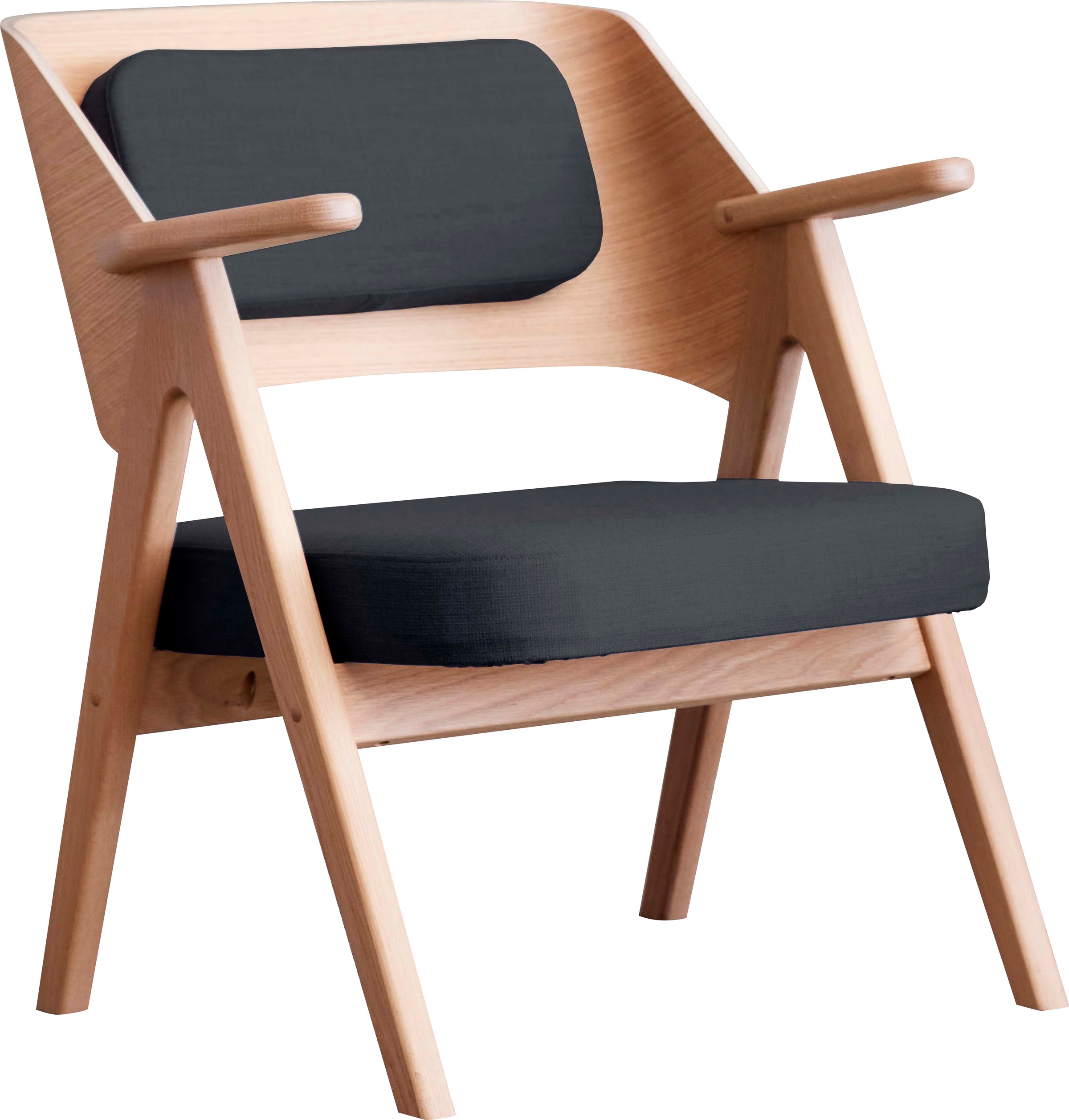 Hammel Furniture Loungesessel »Findahl by Hammel MeTube«, Eiche, gepolstertes Sitz-...