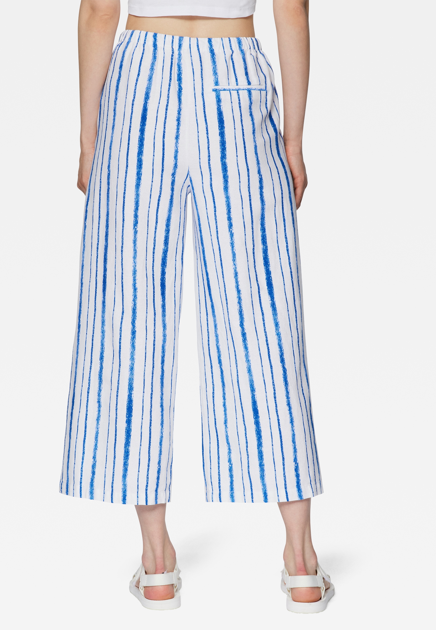 Mavi Stoffhose "STRIPED WOVEN PANTS", Maviterranean Culotte Hose günstig online kaufen