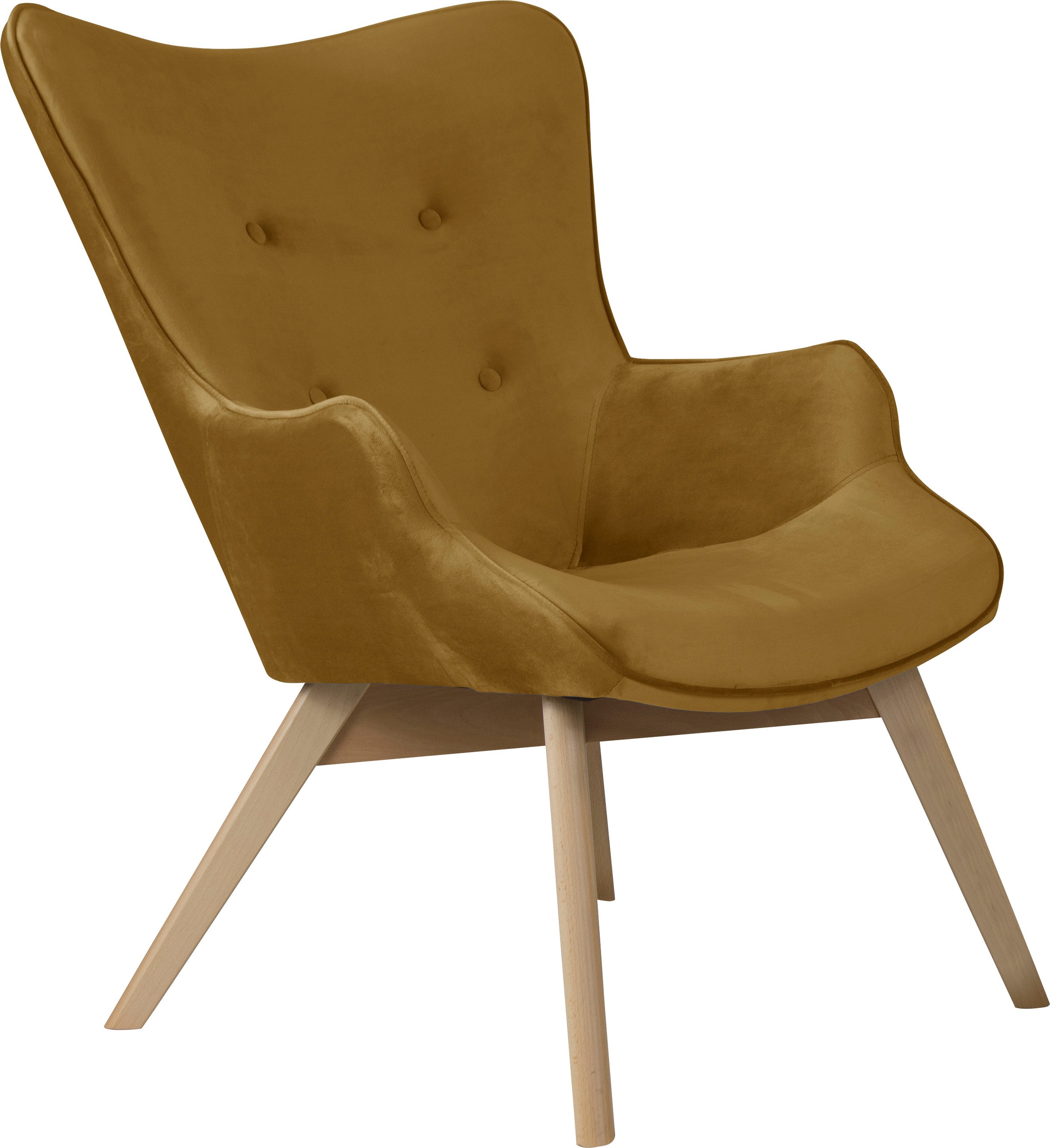 Home affaire Sessel "Nicko" wahlweise mit und ohne Hocker günstig online kaufen