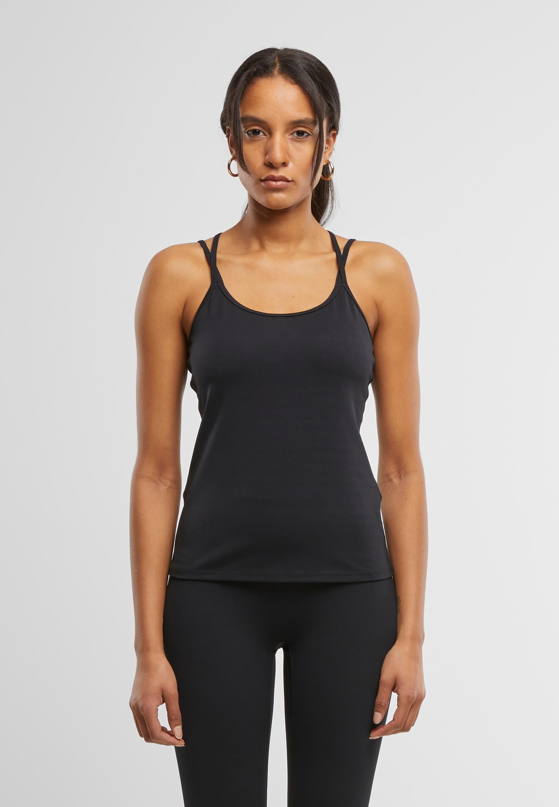 URBAN CLASSICS Muskelshirt »Urban Classics Ladies Sports Top Ladies Sports Top«, (1 tlg.)