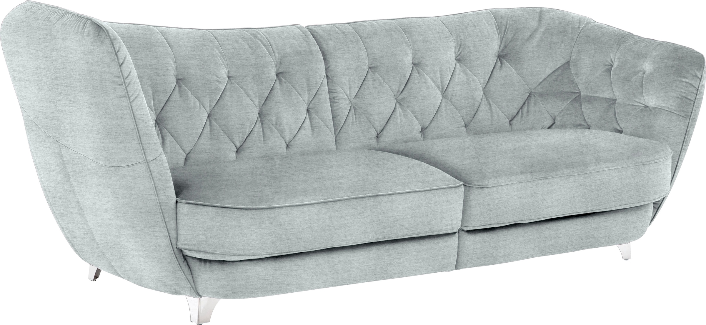 Leonique Big-Sofa "Retro", stylischer Hochlehner günstig online kaufen