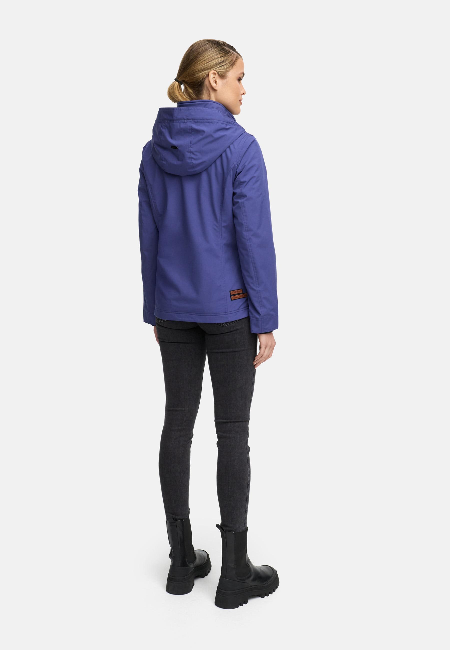 Marikoo Outdoorjacke »Erdbeere«, mit Kapuze, sportliche Funktionsjacke mit Kapuze