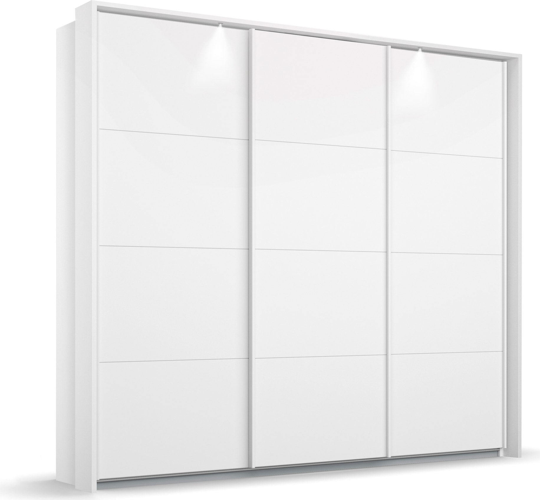OTTO home Kleiderschrank "Mehrzweckschrank Aktenschrank Möbel Mietswohnung Schlafzimmer OTELI" Breiten 211/278/323/368 cm Höhen 214/233 cm, inkl. Passepartout optional mit Beleuchtung MADE IN GERMANY