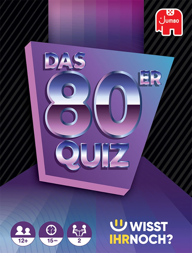 JUMBO Spiel »Wisst Ihr noch? Das 80er Quiz«