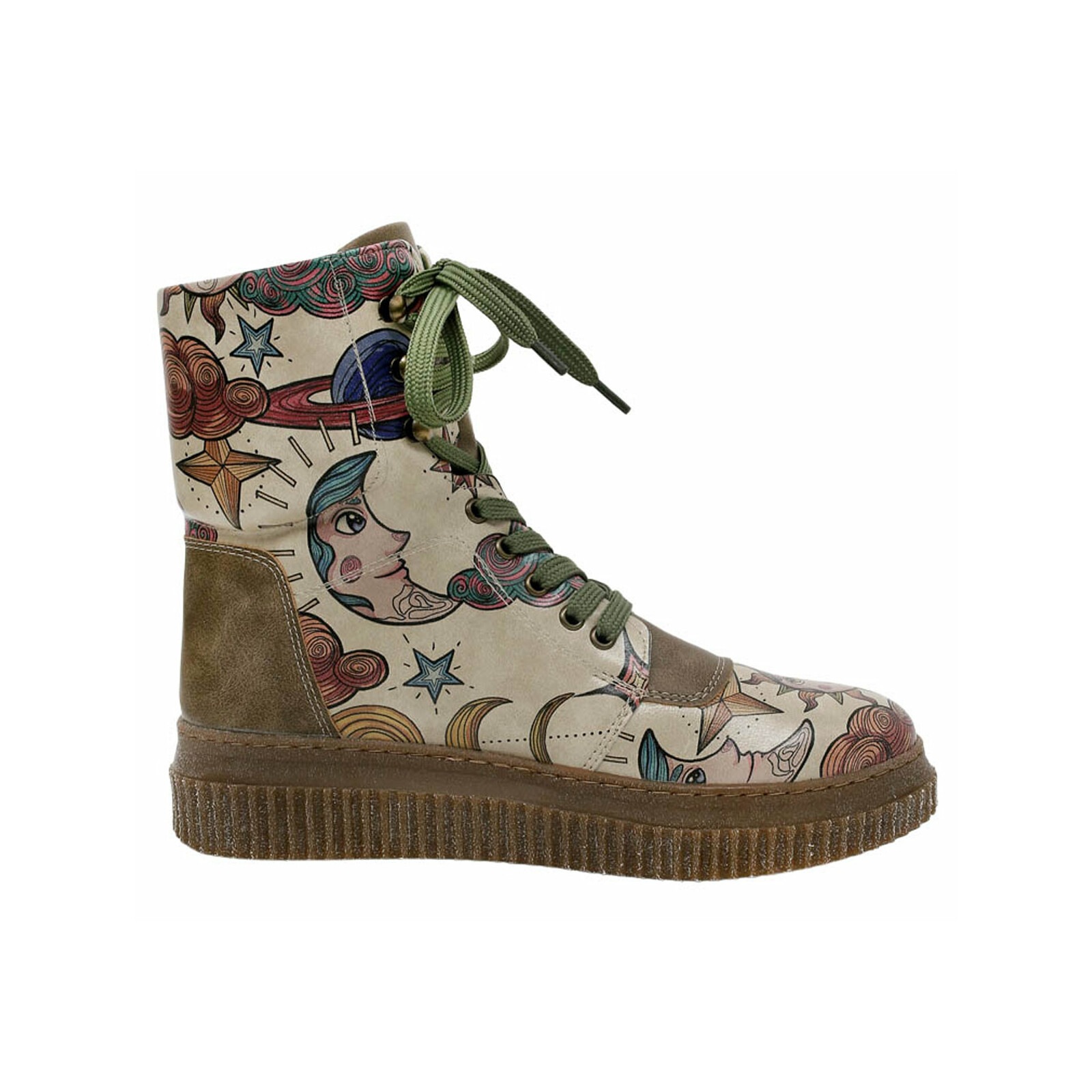 DOGO Schnürboots "Future Boots Dreams For Dreamers Damen Boots / Female", V günstig online kaufen