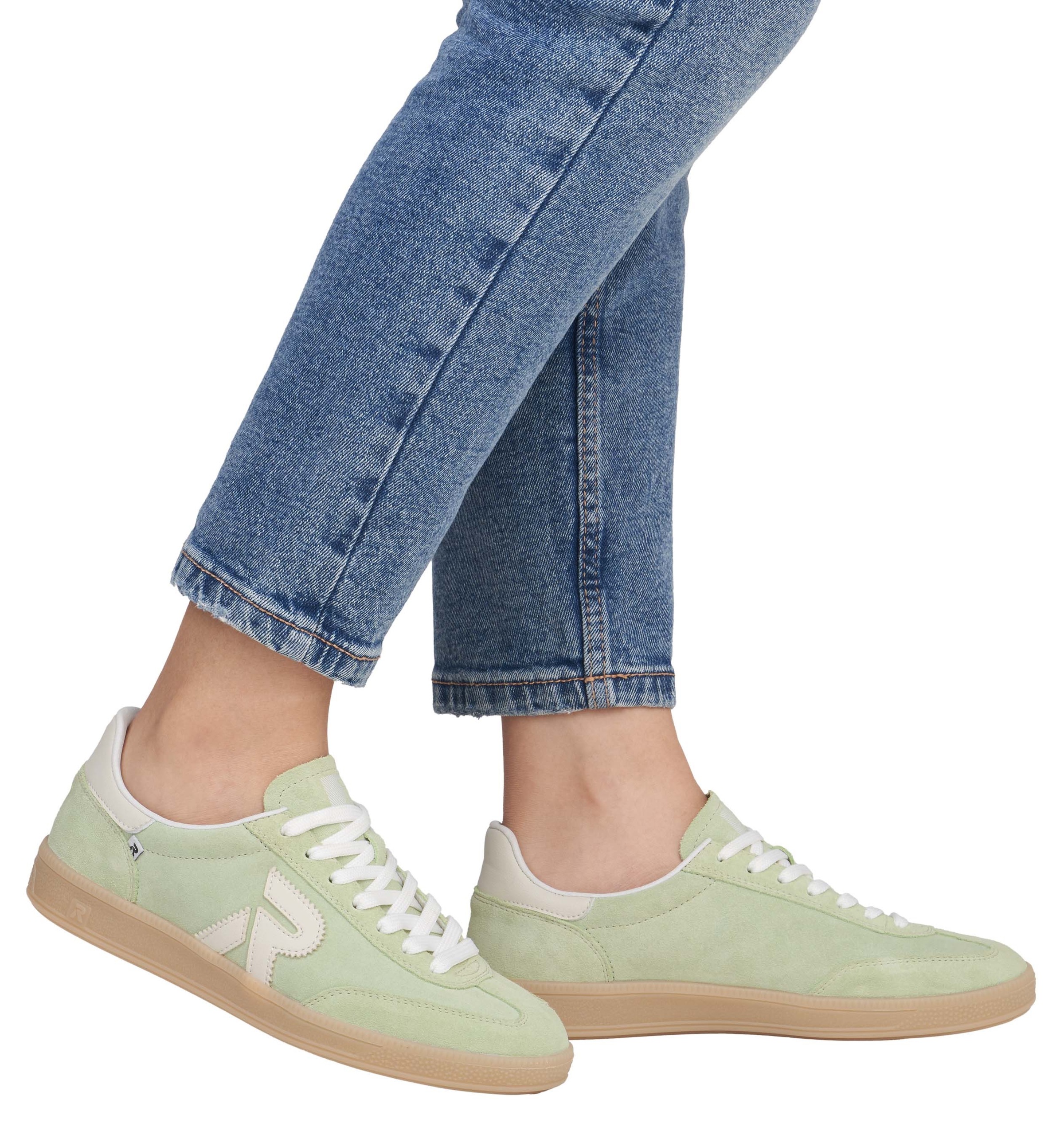 RIEKER Sport Sneaker "San Diego Swing2GO", Retro-Sneaker, Freizeitschuh, Ha günstig online kaufen