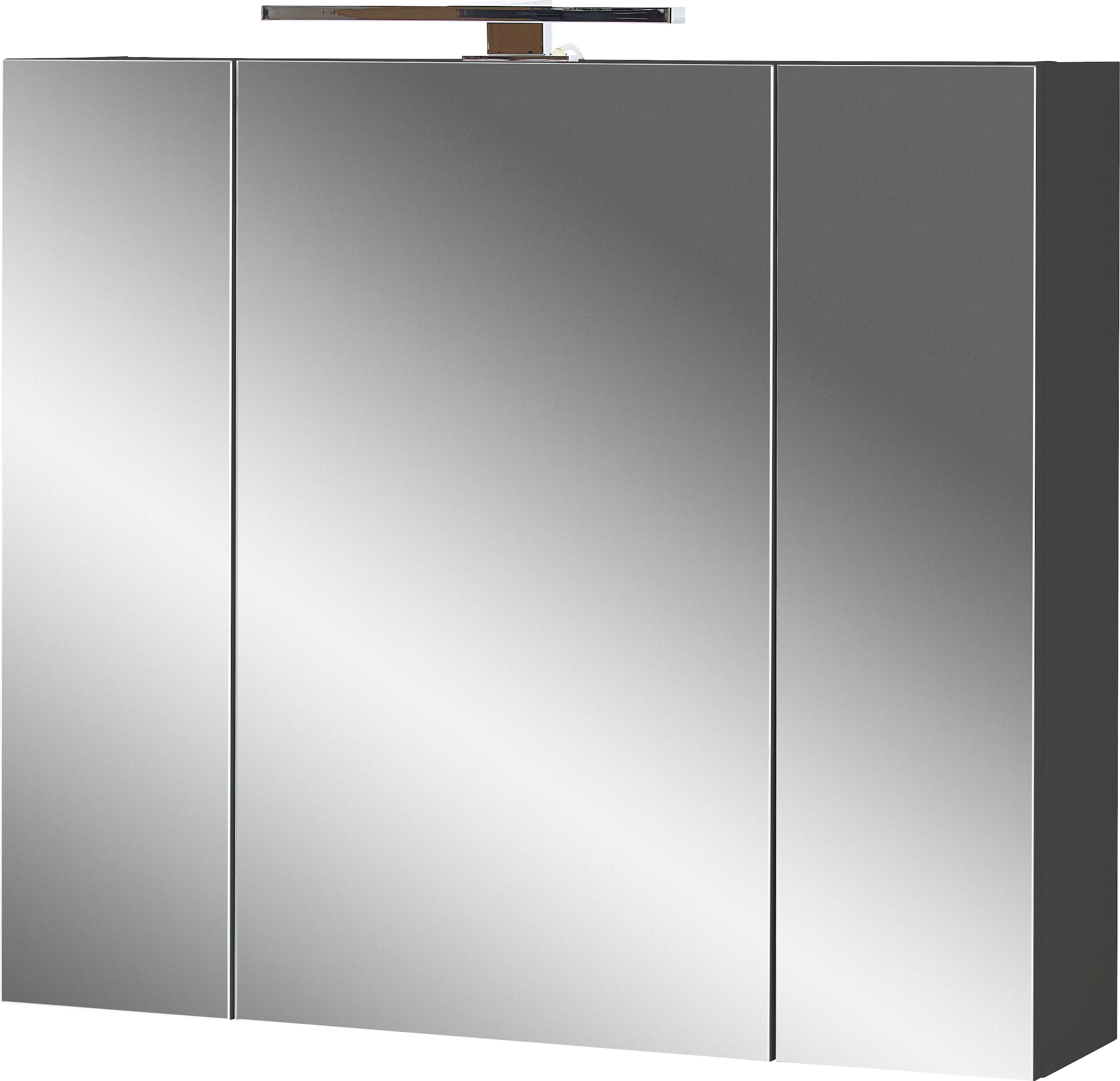 GERMANIA Badmöbel-Set »Crandon«, (3 St.), inkl. WT-Unterschrank, Spiegelschrank und Schrank