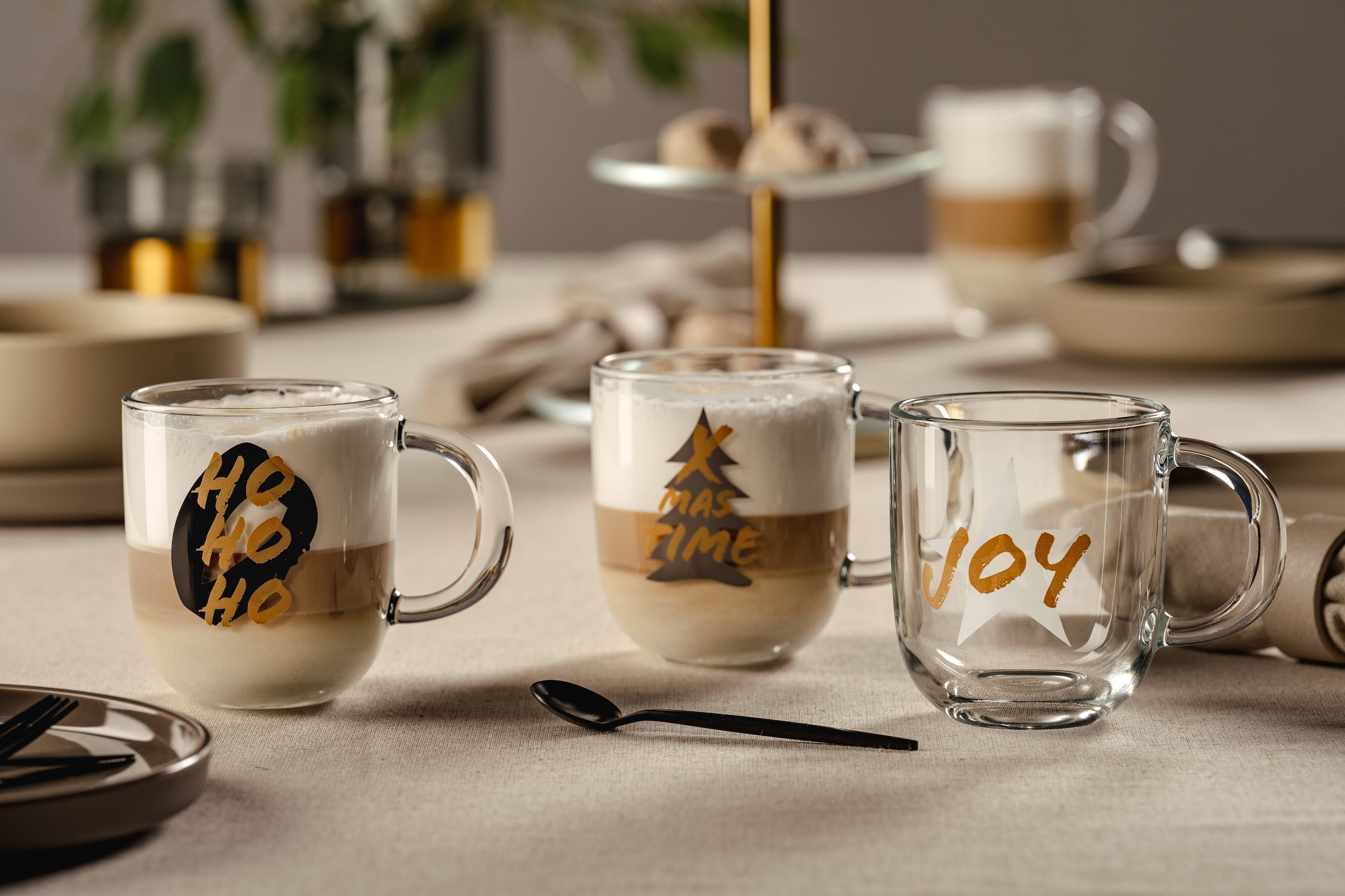 LEONARDO Tasse »SILENZIO mit Spruch«, (1 tlg.), -JOY-, 400ml