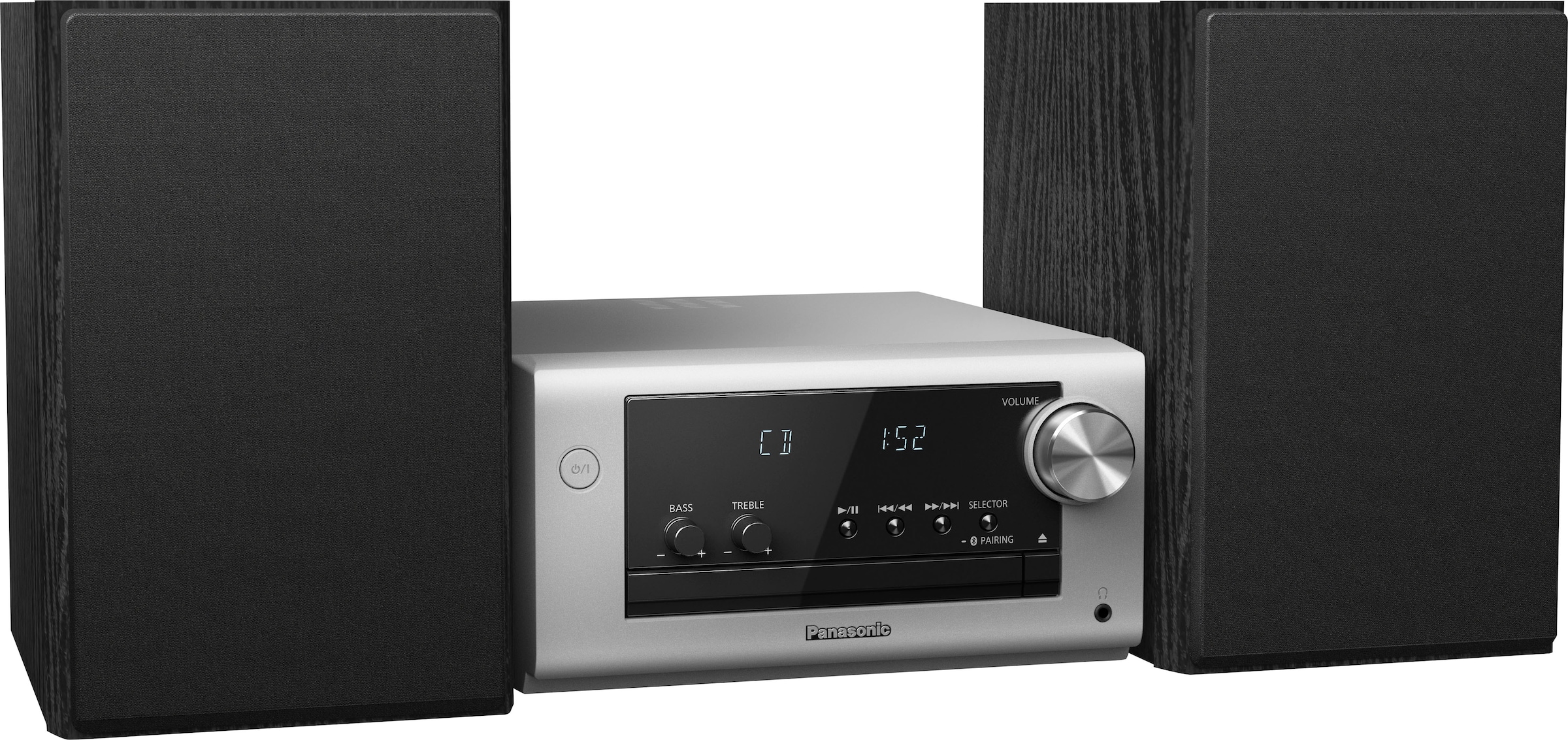 Panasonic Radio UKW | Micro Bluetooth, RDS-Digitalradio CD, »SC-PM704«, (DAB+) DAB+ 80 W), BAUR HiFi 40W, System (Bluetooth mit mit