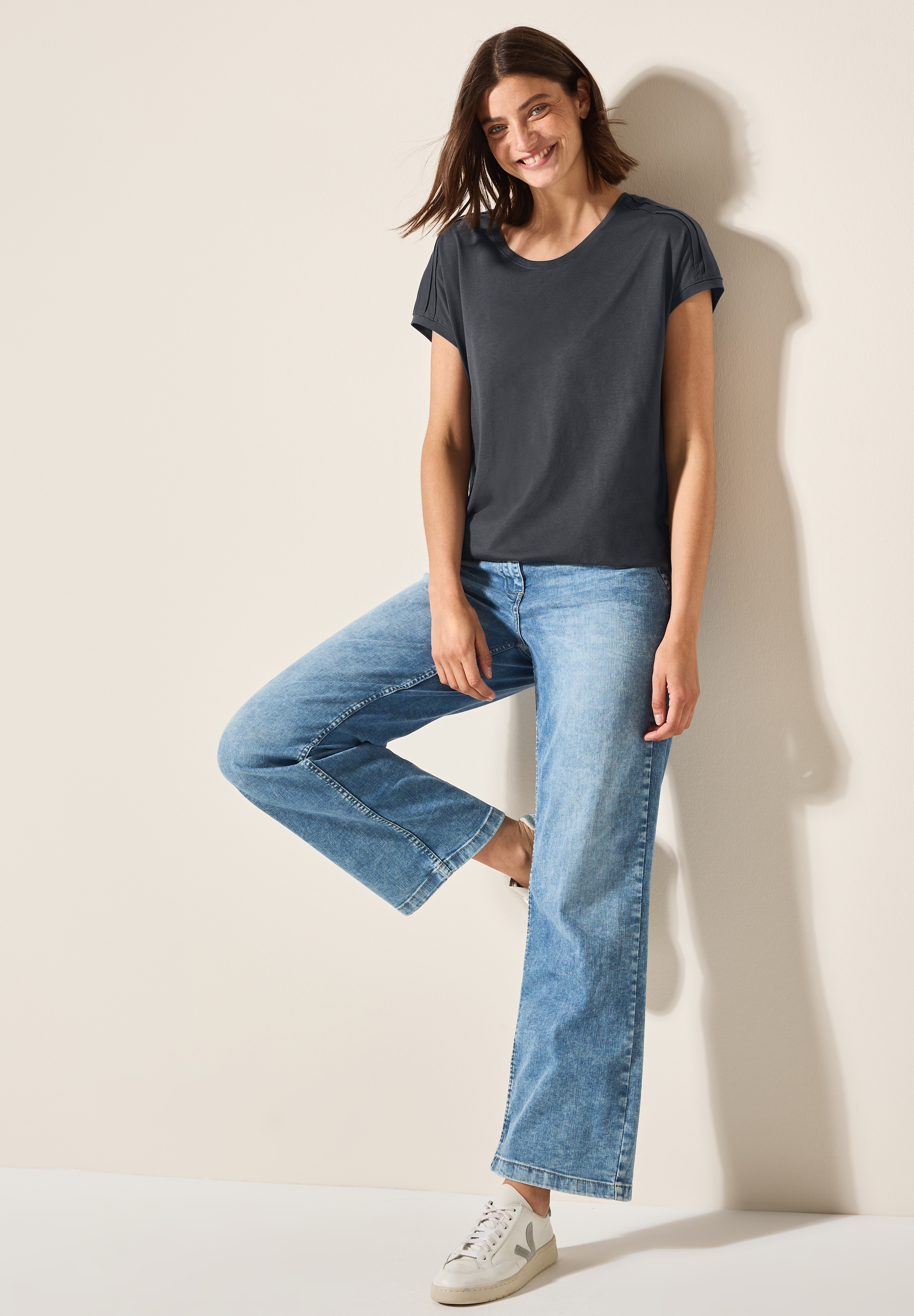 Cecil T-Shirt, mit elastischem Bund