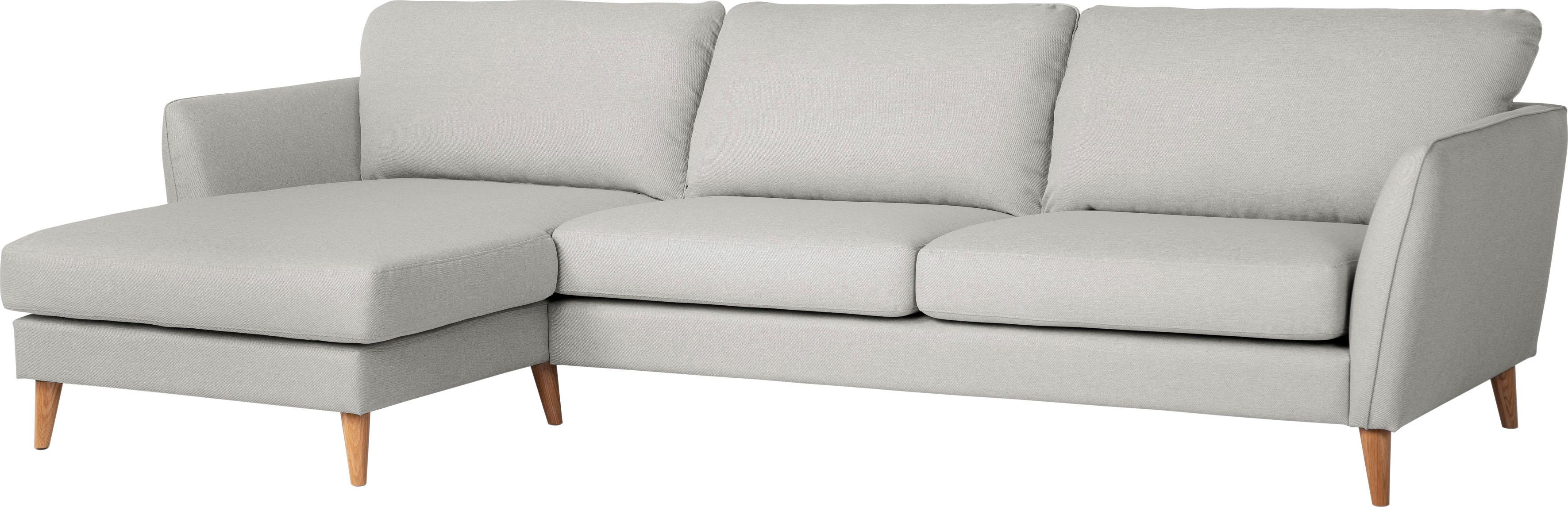 Thumbnail - Home affaire Ecksofa "Meersburg, L-Form,", mit Holzfüßen
