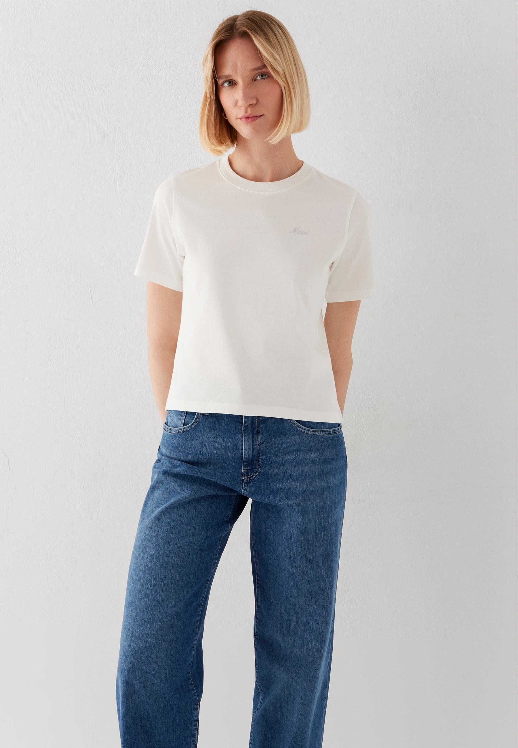 Mavi T-Shirt "MAVI PRINTED TSHIRT" T-Shirt mit mavi Logo