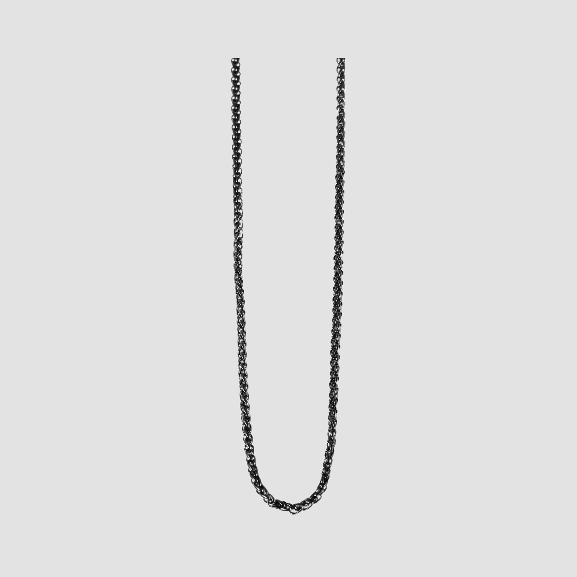 Adelia´s Kette ohne Anhänger »Unisex Halskette – Kordelkette aus Edelstahl 60 cm« Geschenkidee: zeitlos und vielseitig