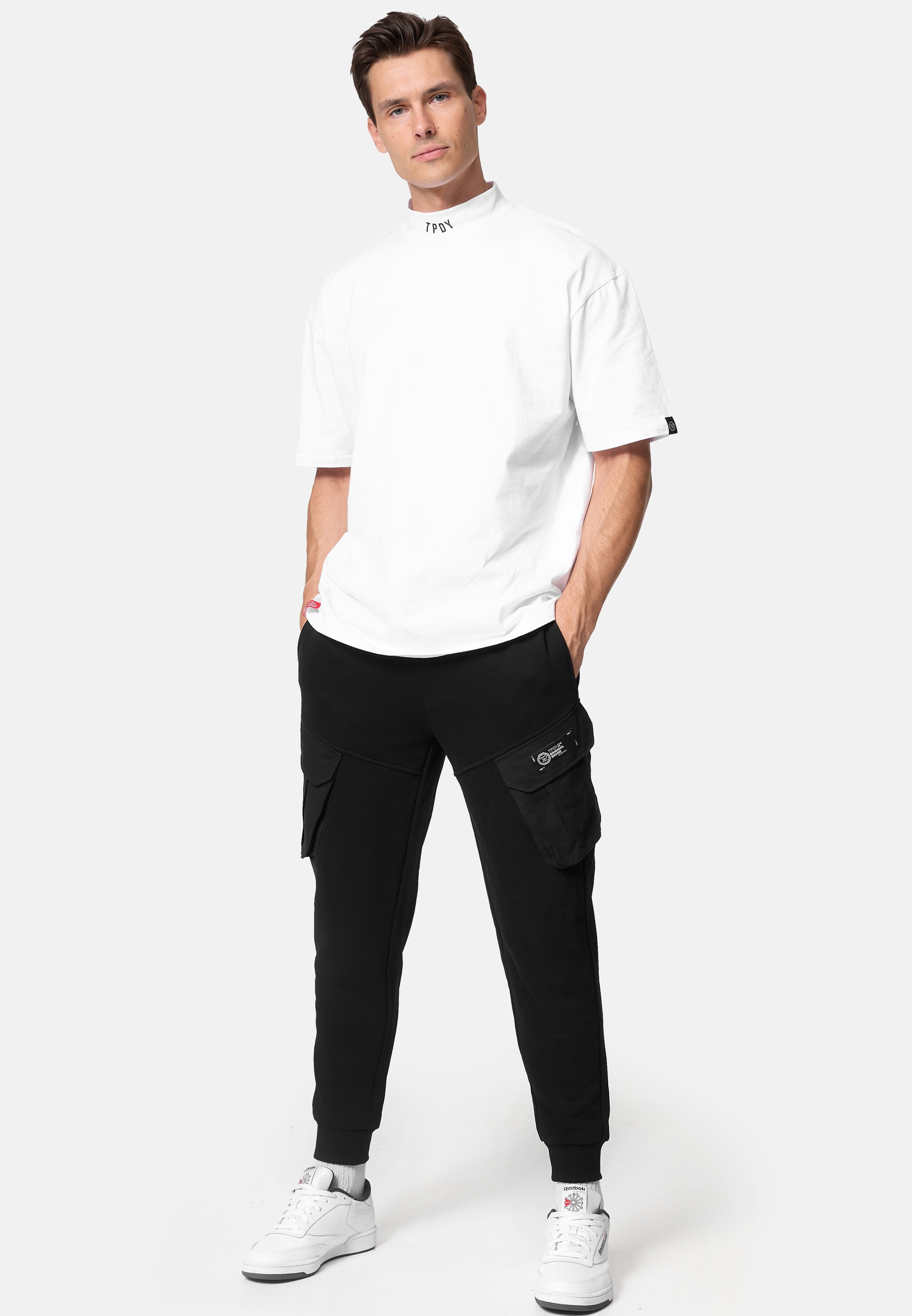 trueprodigy Jogginghose »Stan Cargotaschen aus Webstoff«