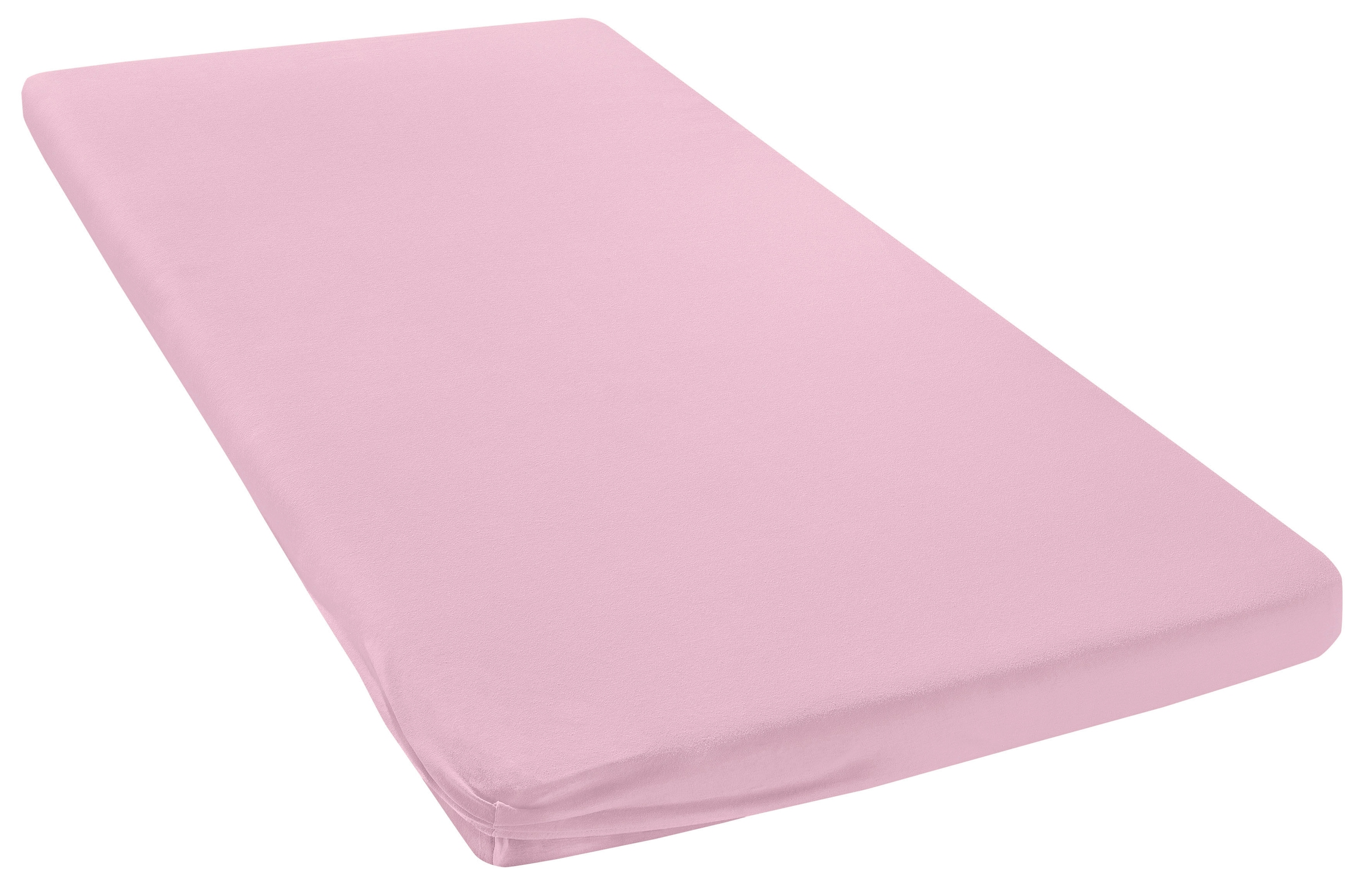bellana Spannbettlaken »Melone in Gr. 70x140, 90x200, 140x200 oder 180x200 cm«, Baumwolle, Matratzen bis 10 cm Höhe, Spannbetttuch auch für Kinder