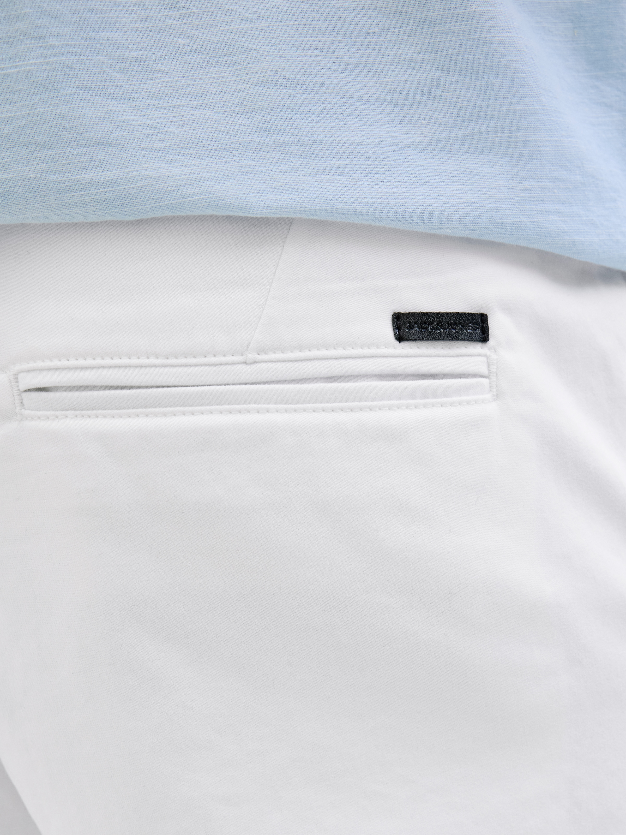 Jack & Jones Chinoshorts »JPSTBOWIE JJSHORTS S«, mit Aufschlag