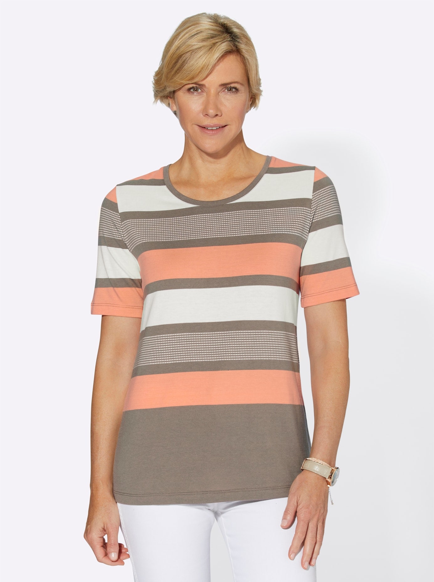 Classic Basics Rundhalsshirt "Shirt" 1 Stk. tlg. günstig online kaufen