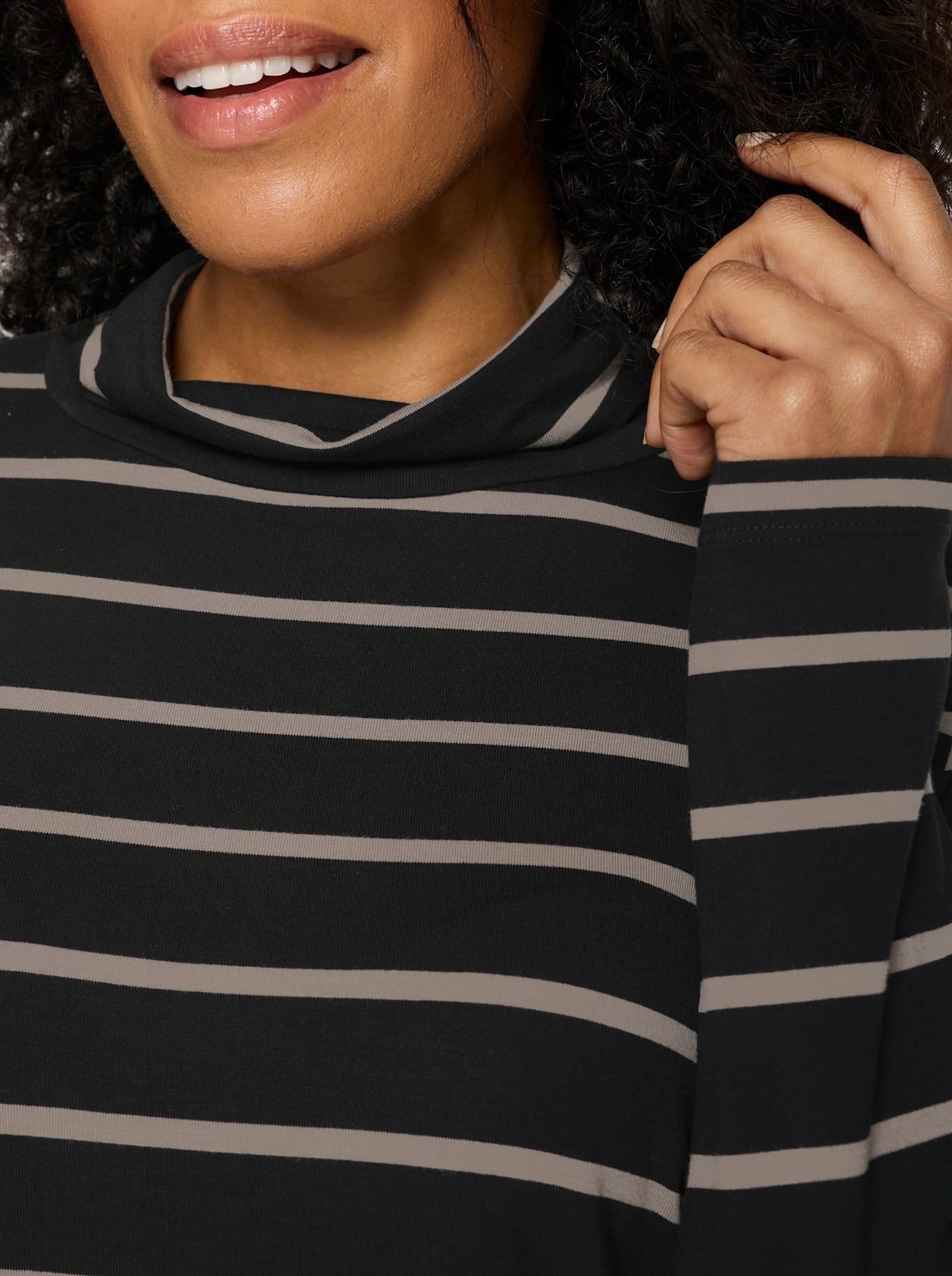 Classic Basics Rollkragenshirt »Stehkragen-Shirt« 1