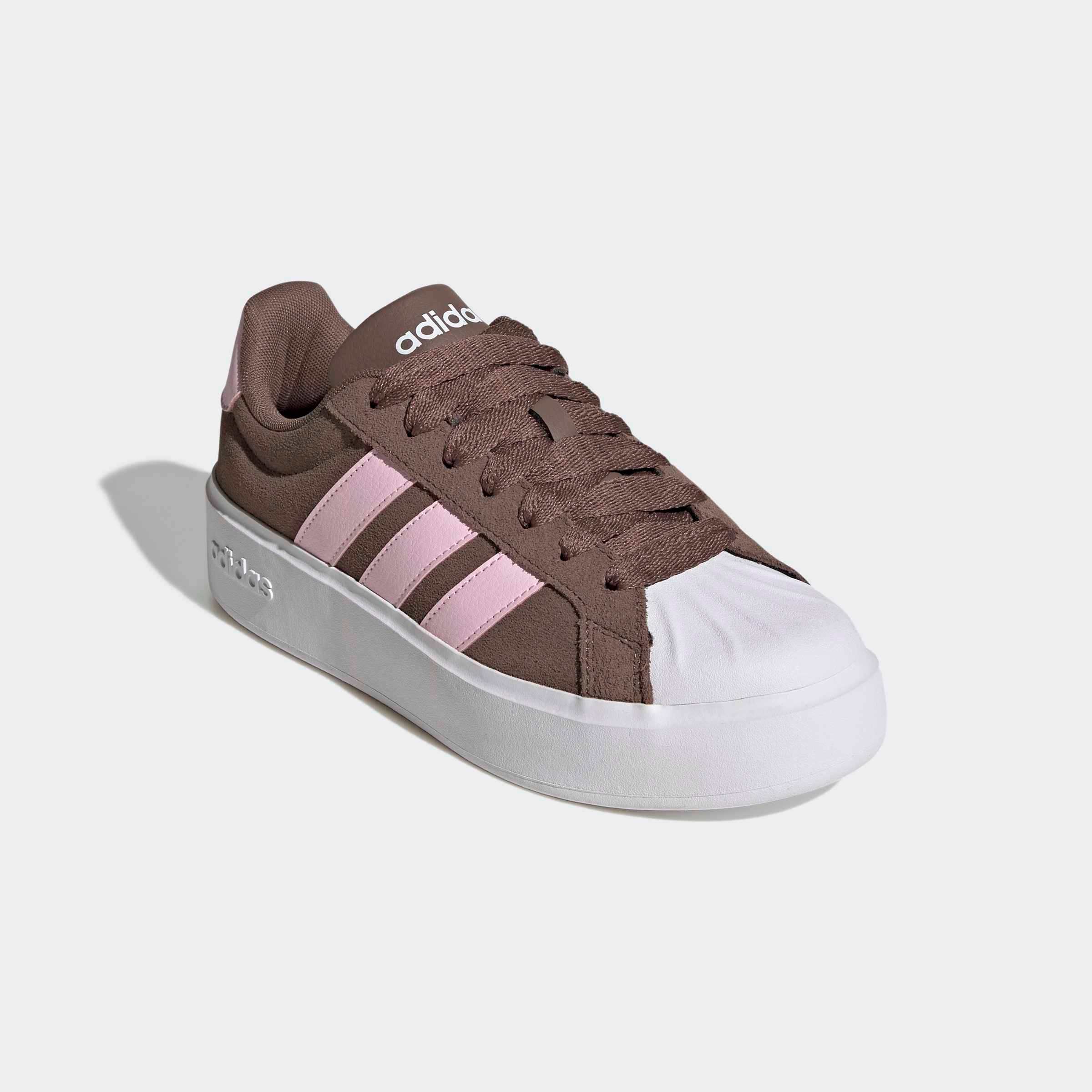adidas Sportswear Plateausneaker "STREETTALK BOLD" inspiriert vom Design des adidas Superstar, mit Leo Print