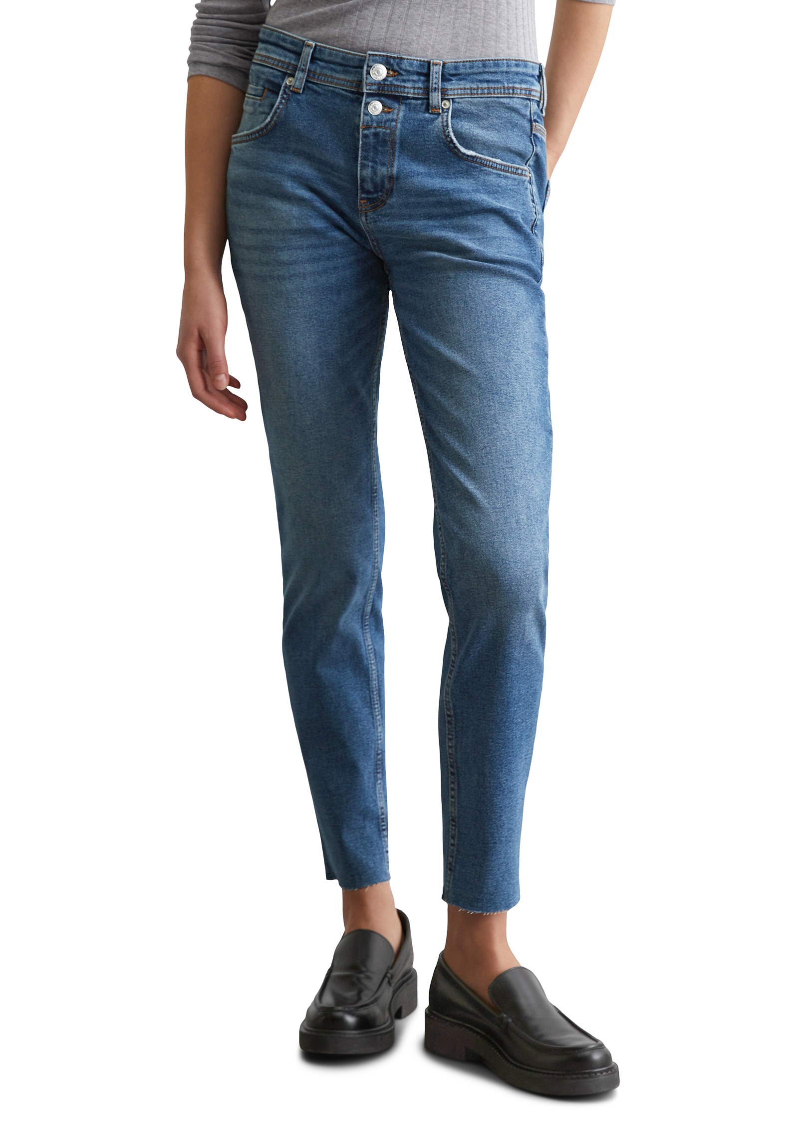 Boyfriend-Jeans »aus stretchigem Organic Cotton-Mix«