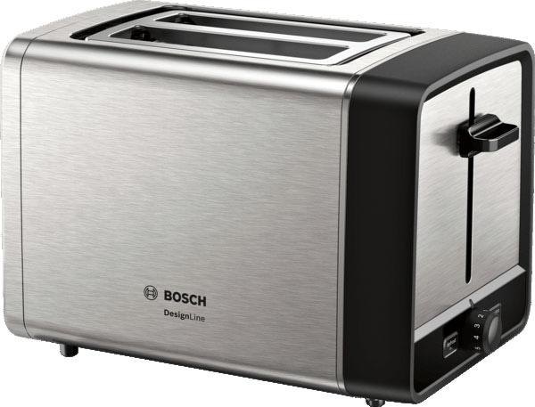 BOSCH Toaster »TAT5P420DE DesignLine«, 2 kurze Schlitze, 970 W