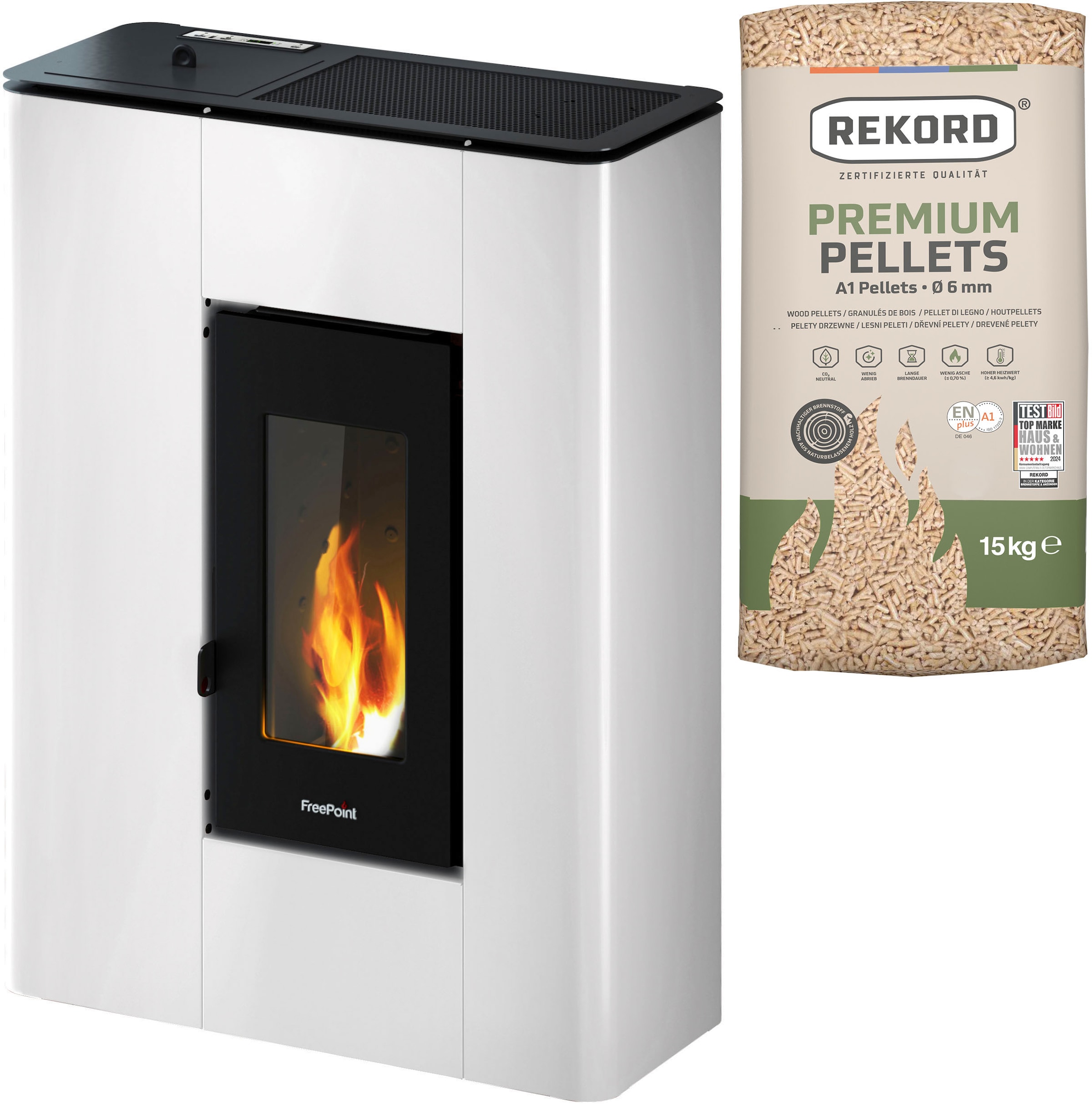 Firefix Pelletofen "Pegaso " Madison 5", 2,5-5,2 kW"