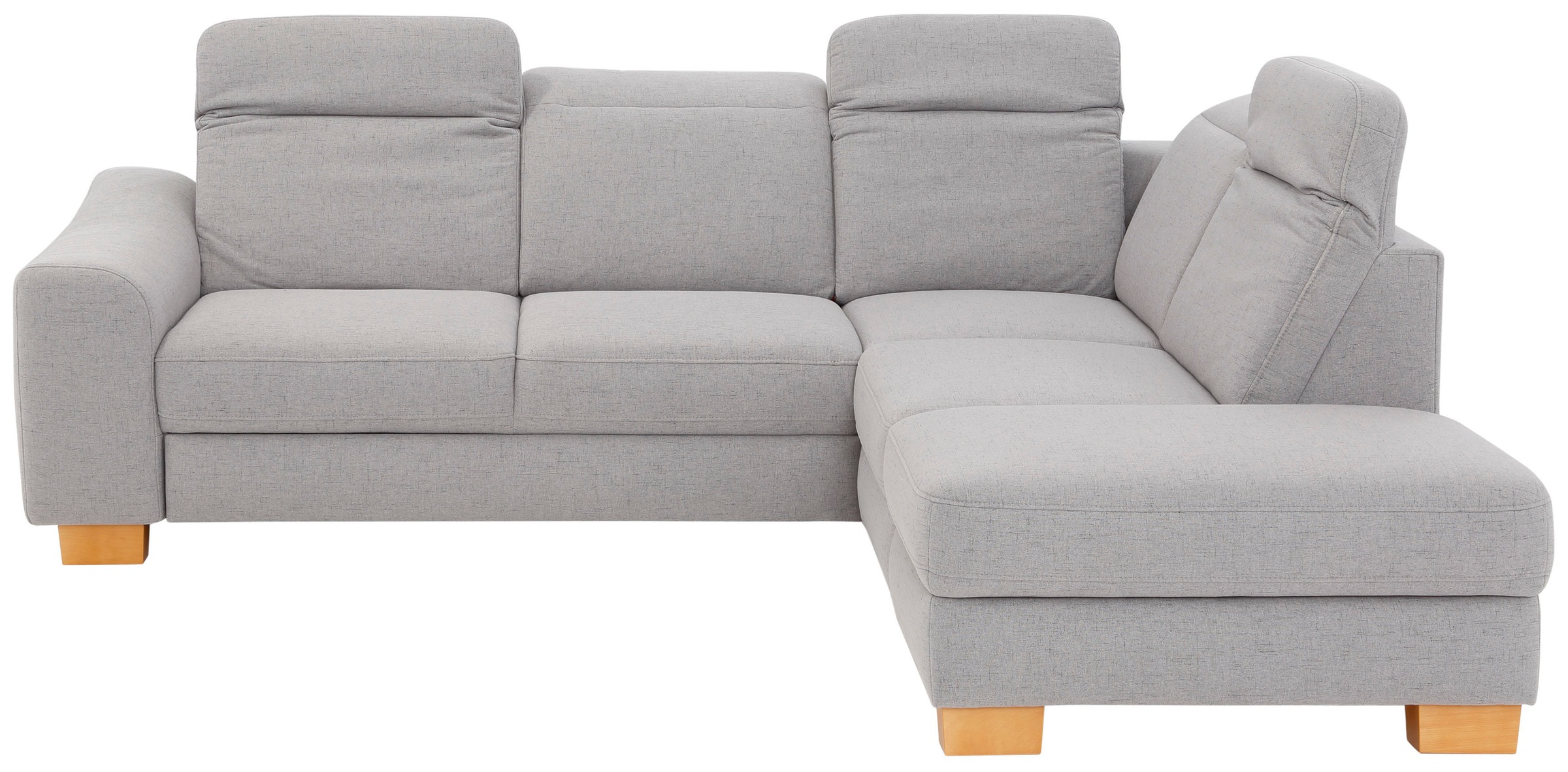 Home affaire Ecksofa "Dundee L-Form" wahlweise mit Kopfteilverstellung und zusätzlich mit Schlaffunktion