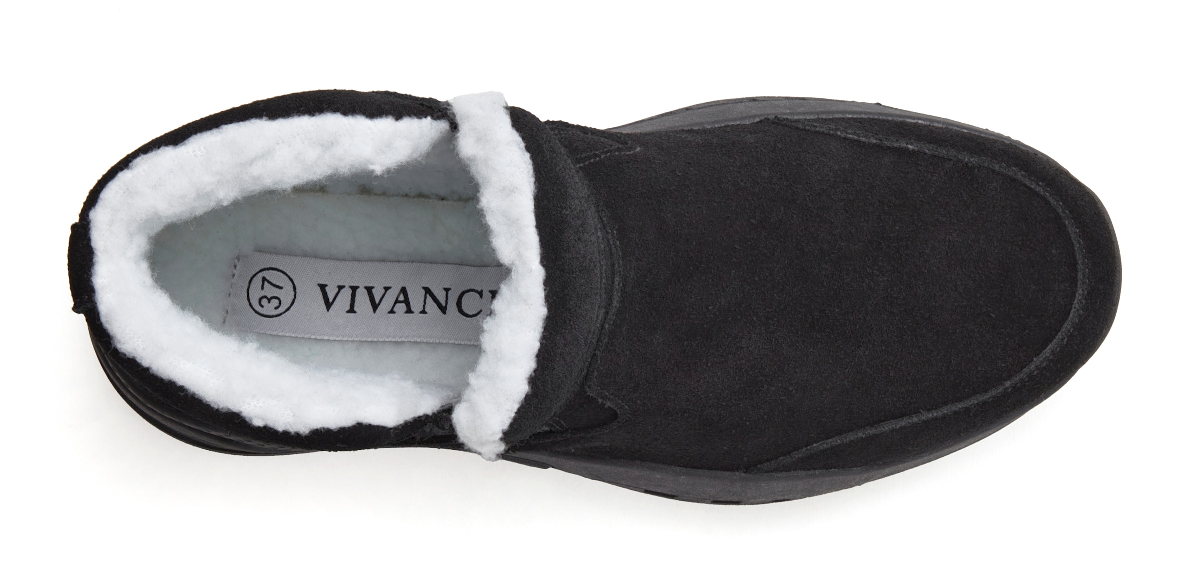 Vivance Stiefelette, aus Veloursleder und mit Warmfutter, Winterstiefel, Stiefel, Boots