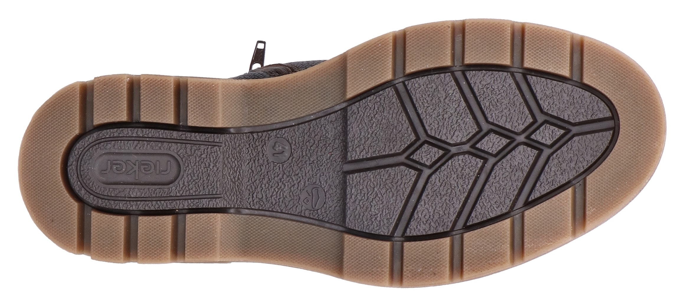 Rieker Winterstiefelette  Winterboots, Schnürboots, Profilsohle, mit riekerTEX-Membran