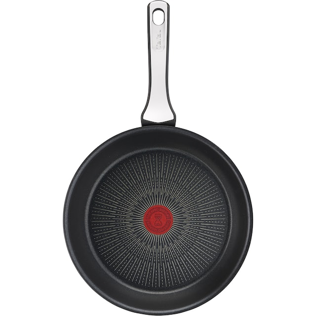 Tefal Pfannen-Set »Unlimited On«, Aluminium, (Set, 3 tlg.), Aluminium,  Antihaft, Thermo-Signal, alle Herdarten Induktion, Set bestellen | BAUR