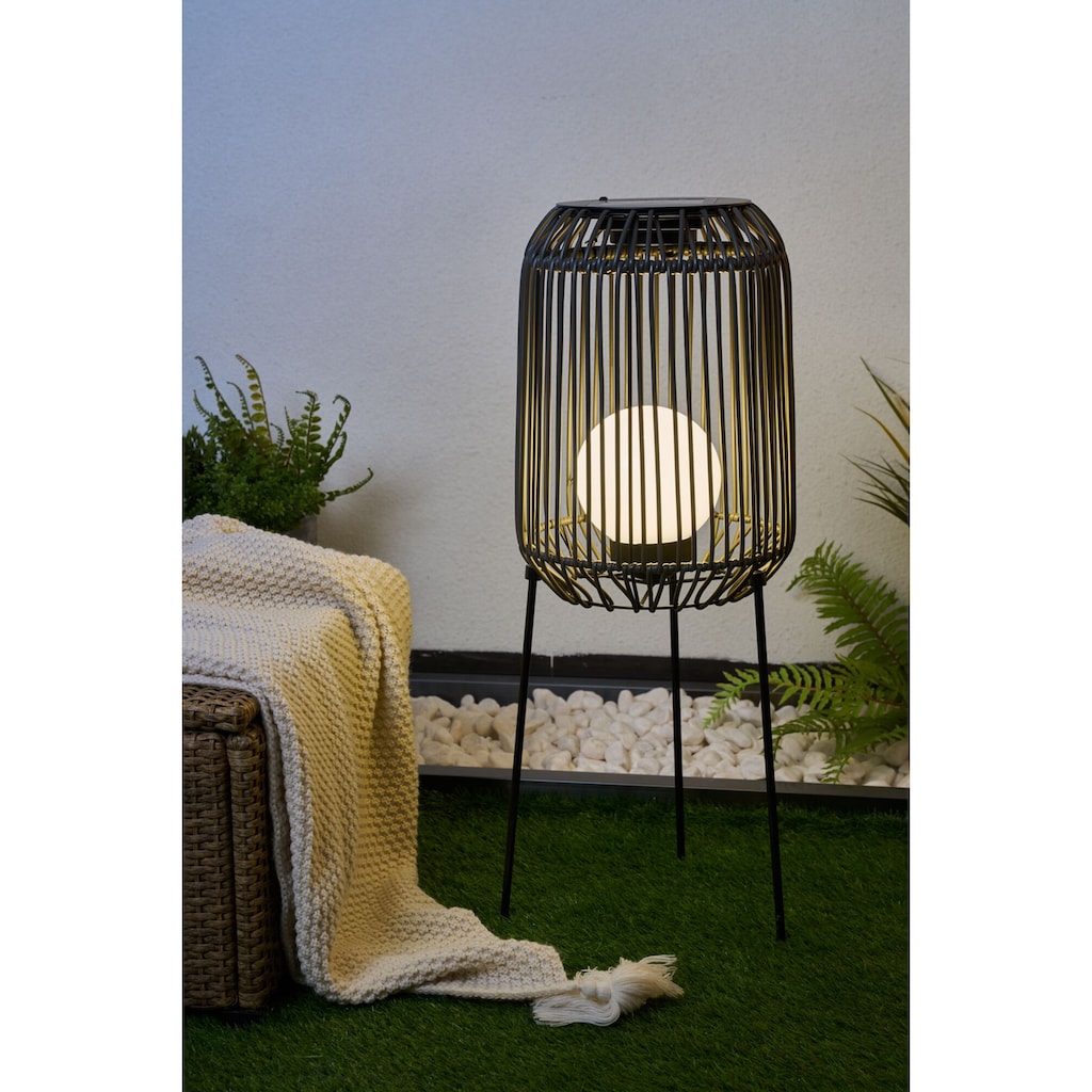 Pauleen LED Laterne »Sunshine Coziness«, 1 flammig-flammig, Solarbetrieben, IP44