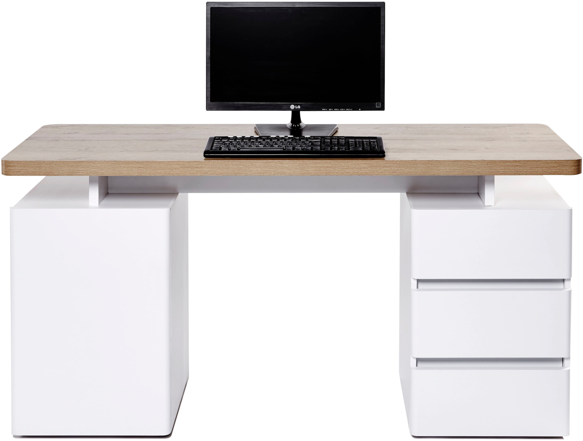Schreibtisch »CU-LIBRE C 250«, wechselseitig montierbar