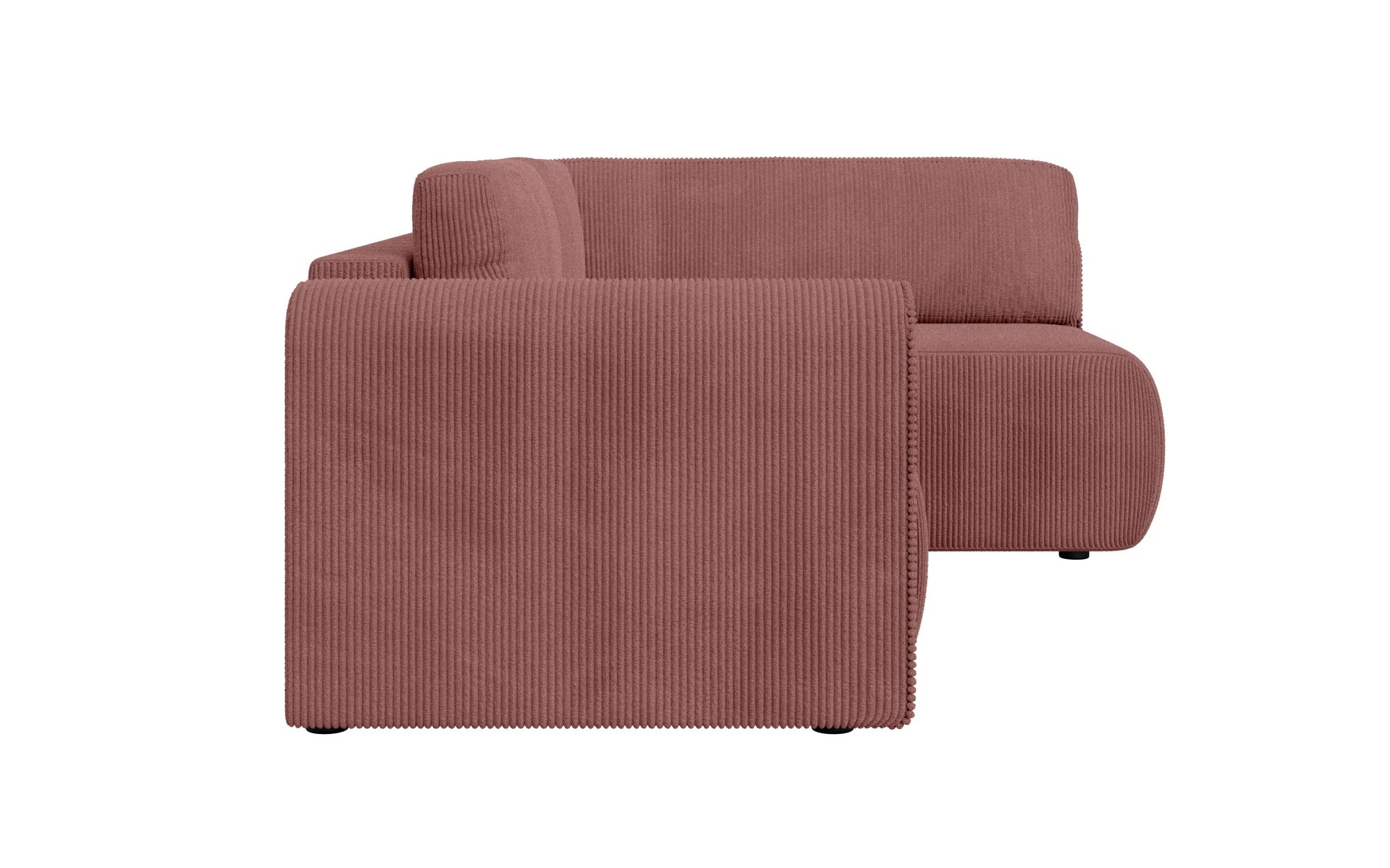 INOSIGN Ecksofa »Zacharia wahlweise Schlafsofa mit Bettkasten, B/T/H 250/166/86 cm«, L-Form mit Wellenunterfederung, Ottomane rechts oder links bestellbar