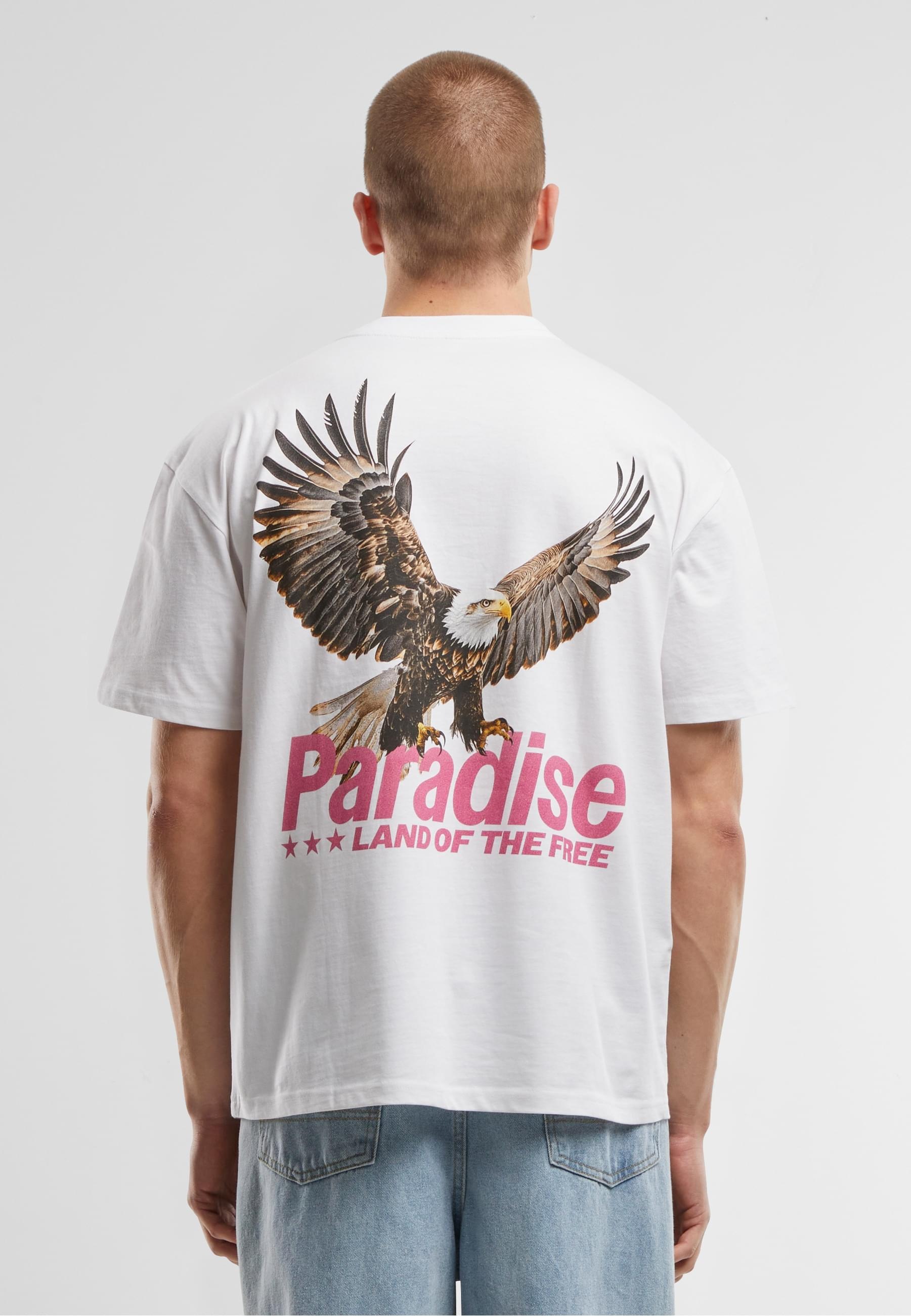 MisterTee T-Shirt »MisterTee Paradise Land Oversize Tee«, (1 tlg.)