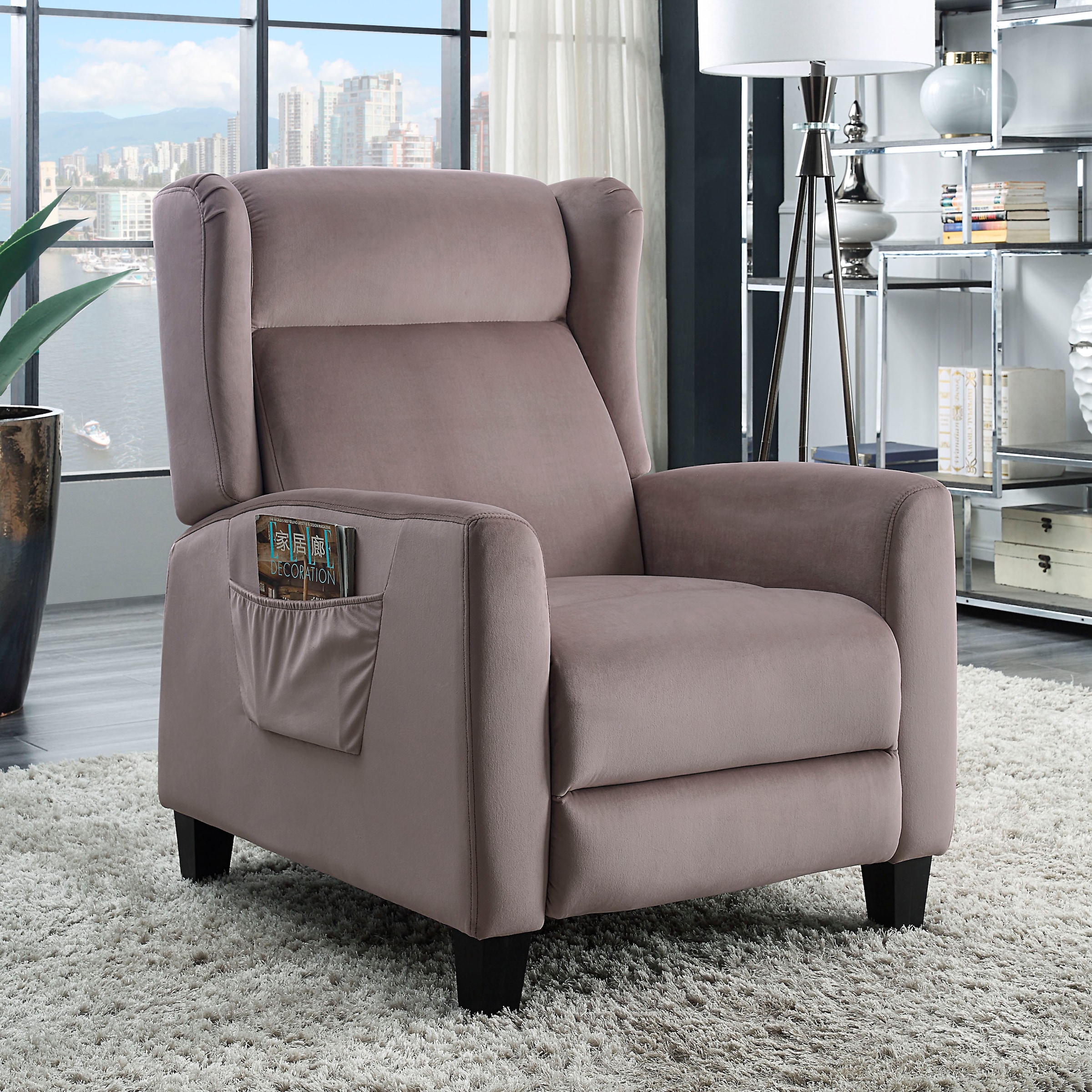 ATLANTIC home collection TV-Sessel "Timon" klassischer Ohrensessel mit Rela günstig online kaufen
