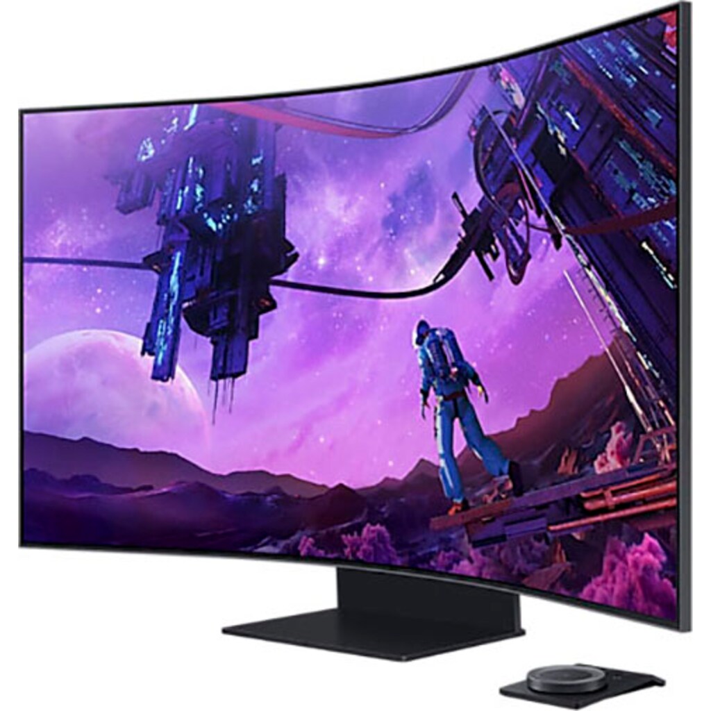 Samsung Curved-Gaming-LED-Monitor »Odyssey Ark S55BG970NU«, 138 cm/55 Zoll, 3840 x 2160 px, 4K Ultra HD, 1 ms Reaktionszeit, 165 Hz