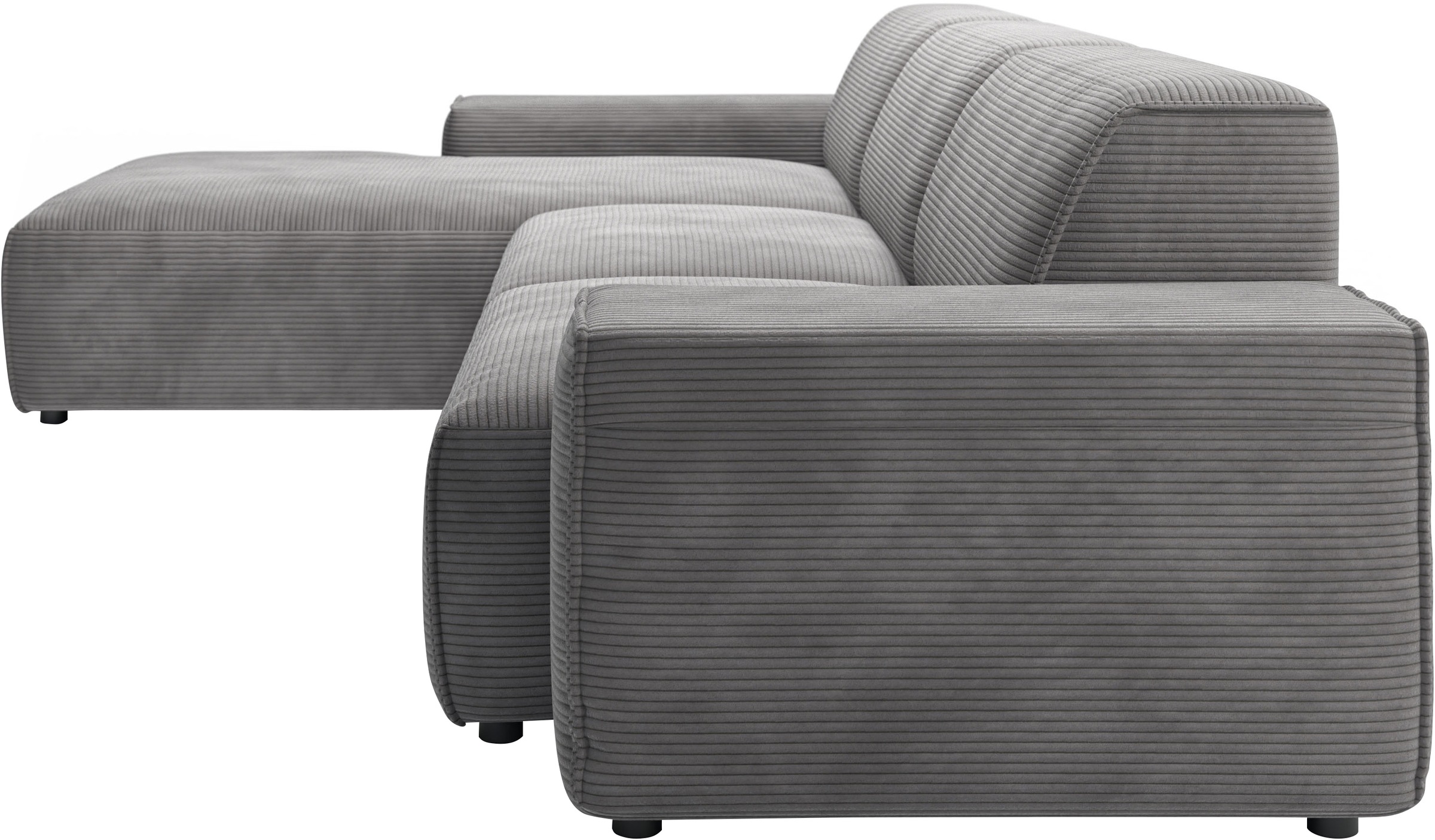andas Ecksofa »Glimminge auch in Breitcord, Feincord, Bouclé + Easy care-Bezug«, L-Form, Breite 294, Zierkissen