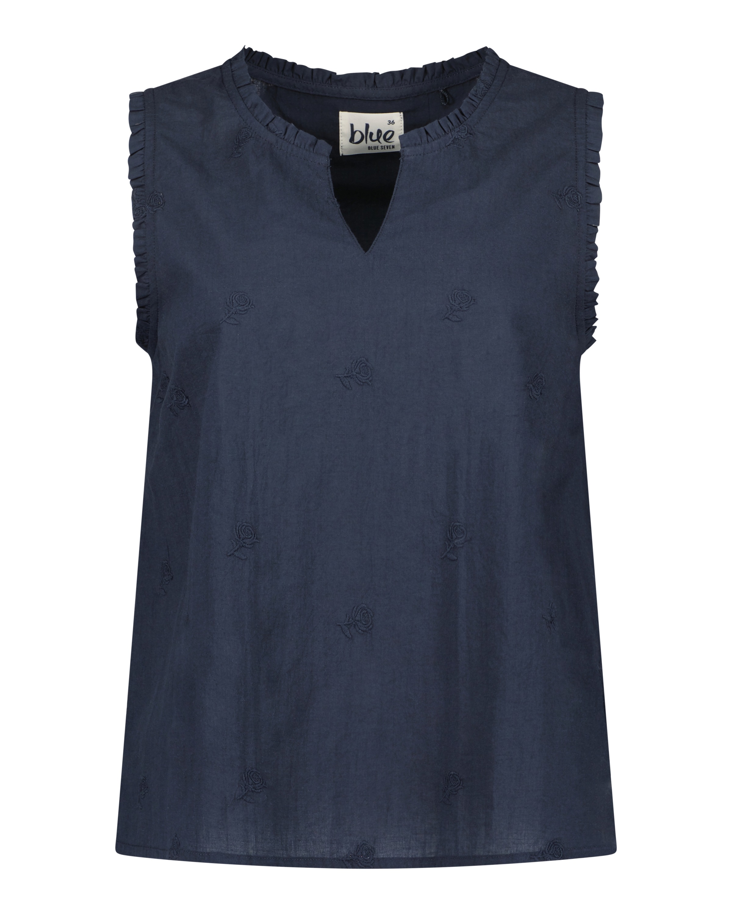 Blue Seven Klassische Bluse "Blue Seven Bluse" 1 tlg. günstig online kaufen