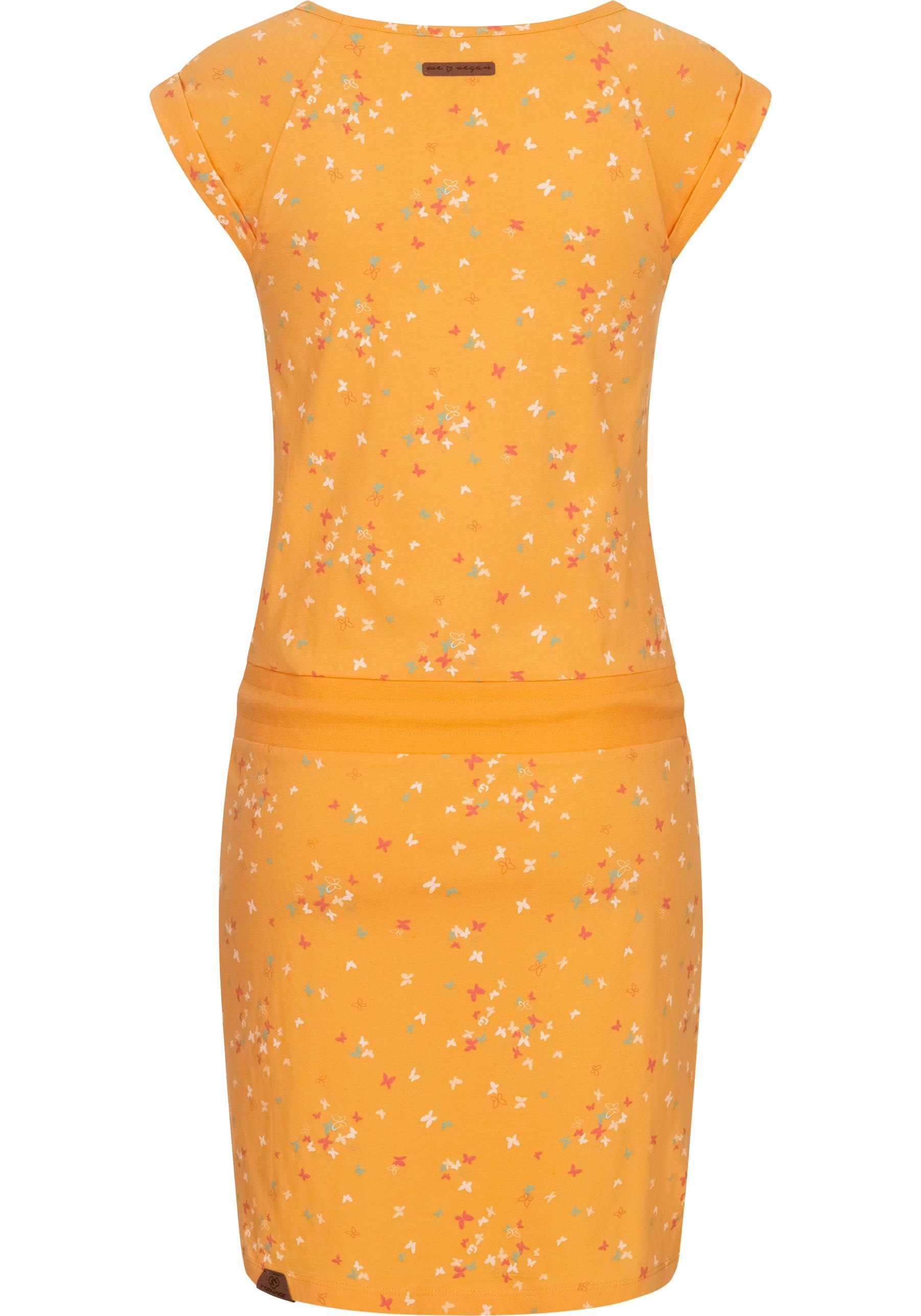 Ragwear Sommerkleid »Penelope«, leichtes Baumwoll Kleid mit Print