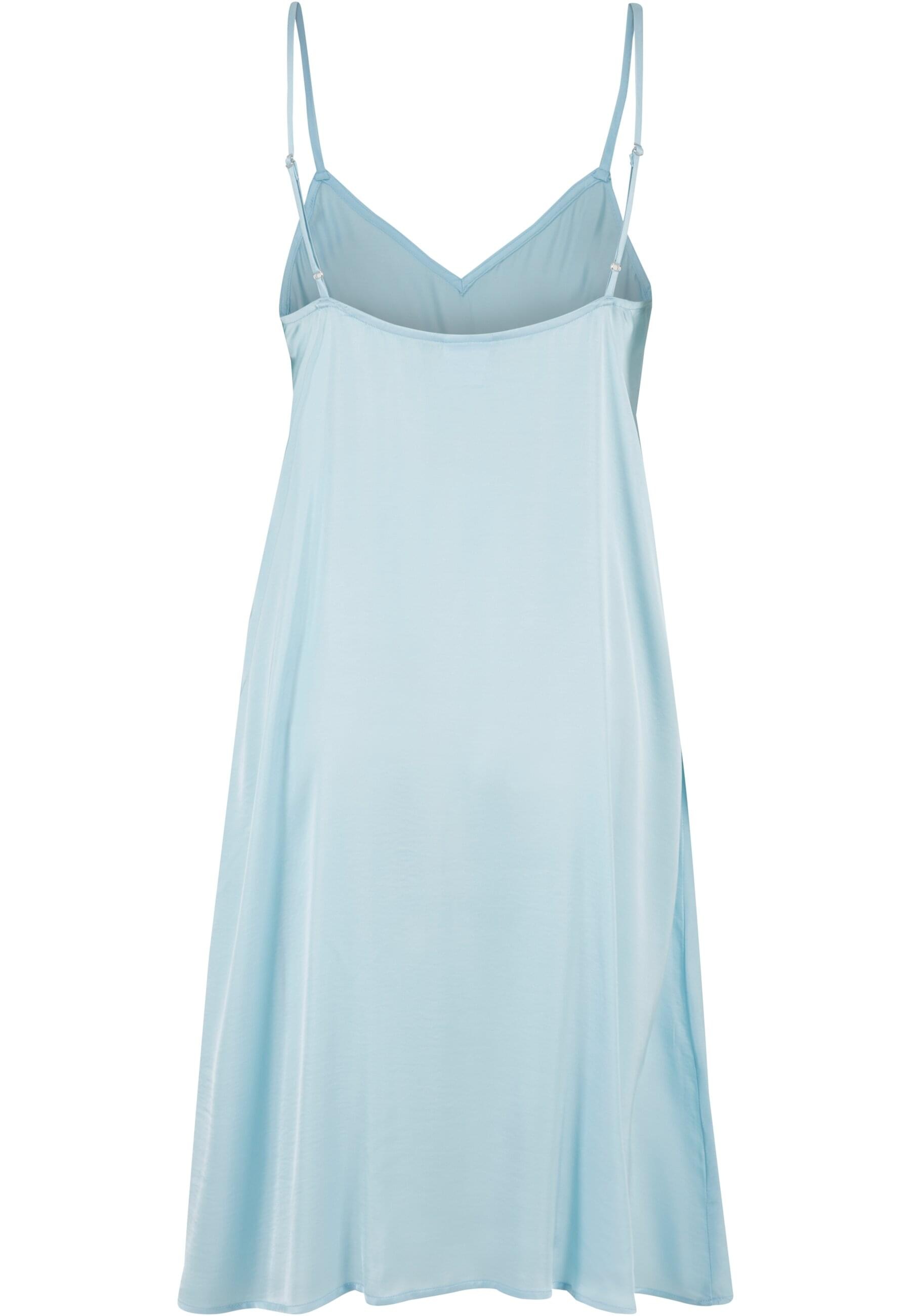 URBAN CLASSICS Shirtkleid "Urban Classics Damen Ladies Viscose Satin Slip D günstig online kaufen