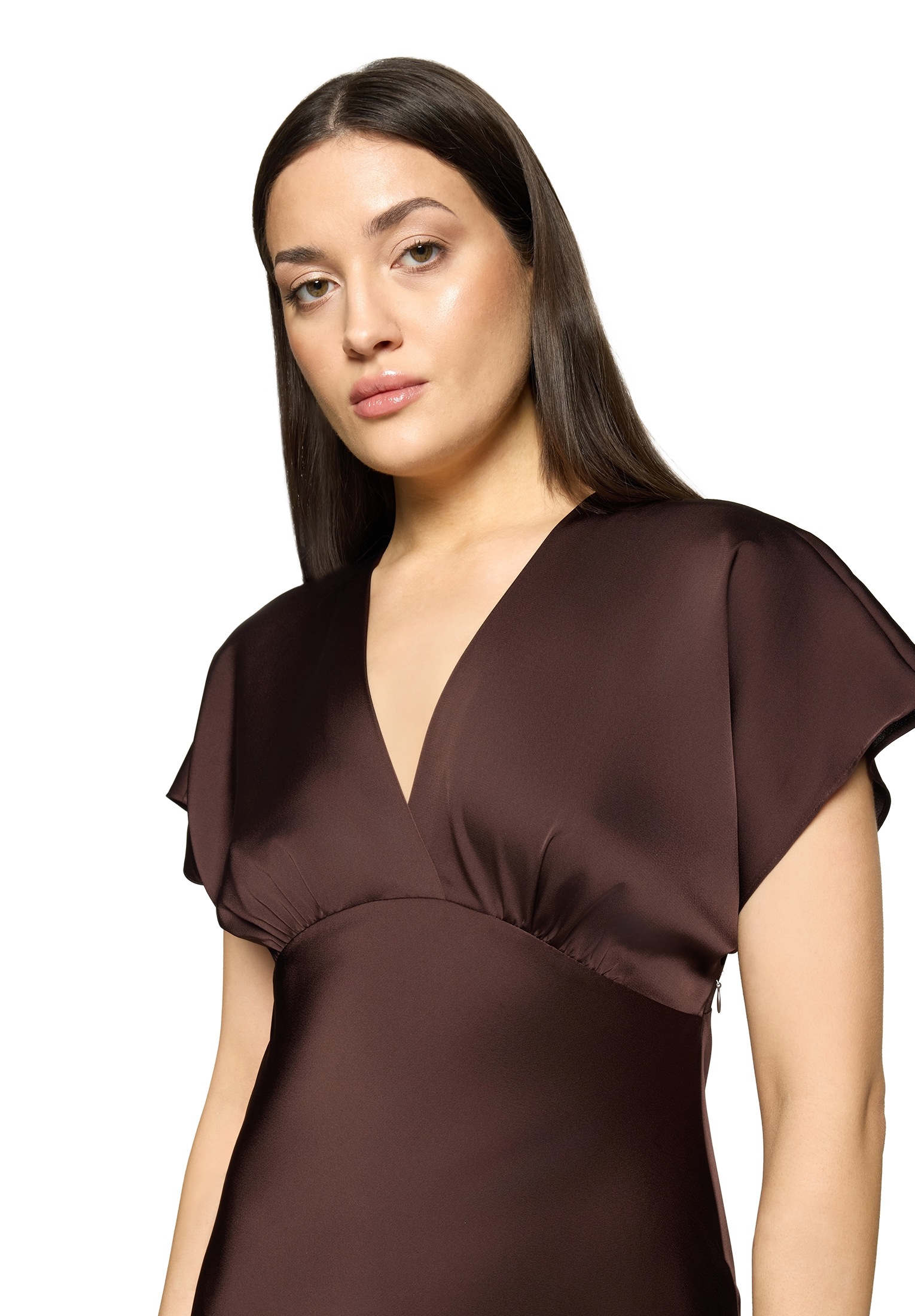 Vera Mont Abendkleid »Damen mit V-Ausschnitt« Ohne Tasche