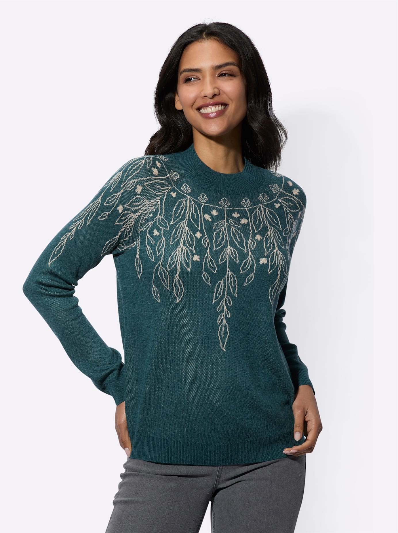 Classic Basics Stehkragenpullover "Stehkragen-Pullover" günstig online kaufen