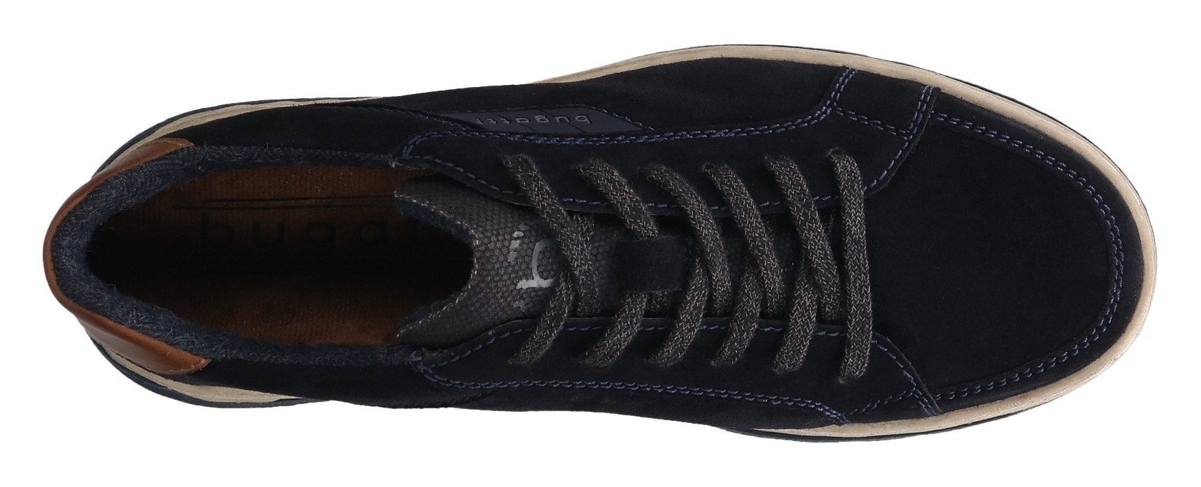 bugatti Schnürschuh, Halbschuh, Sneaker, Freizeitschuh mit Profilsohle
