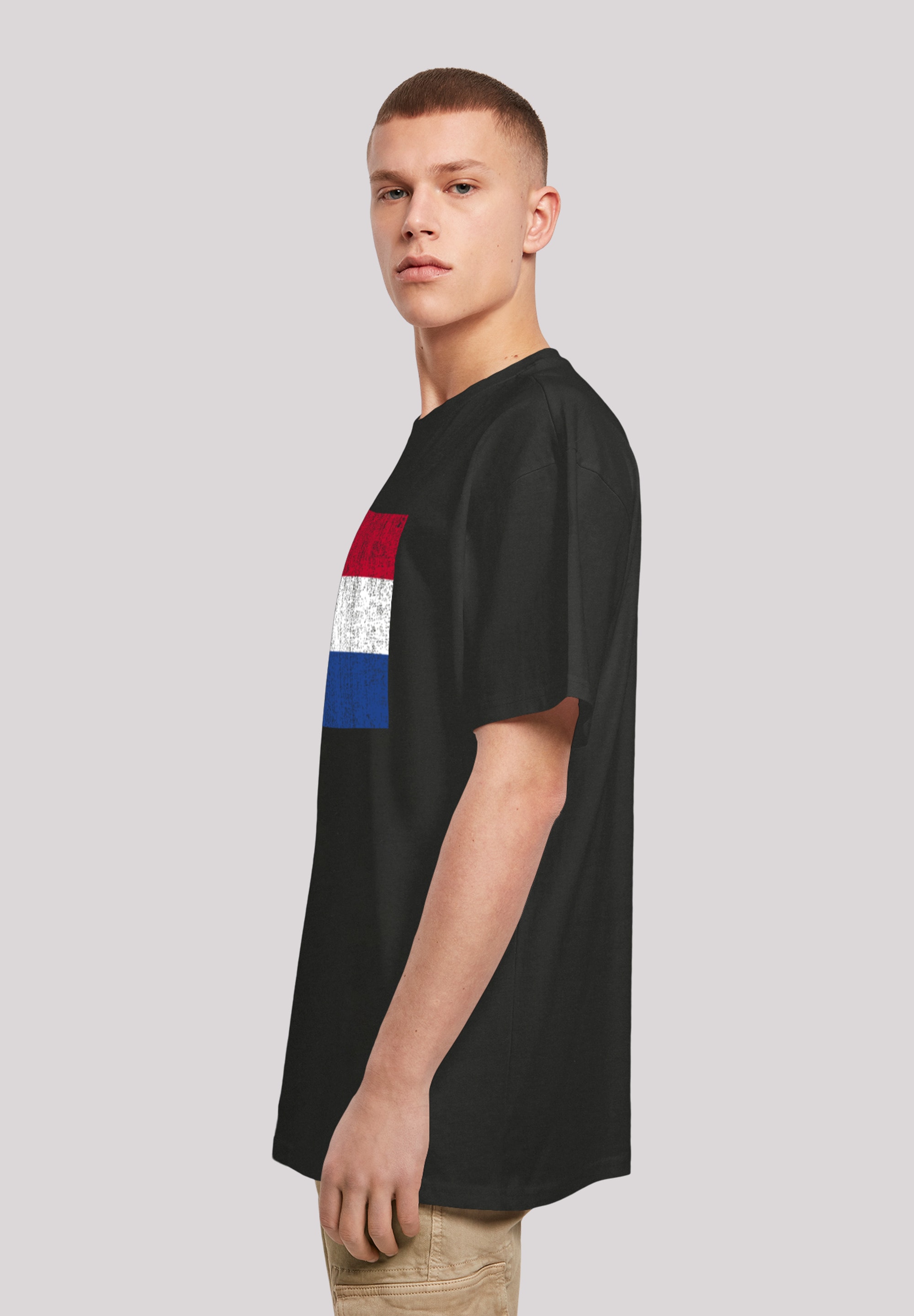 F4NT4STIC T-Shirt »Netherlands NIederlande Holland Flagge distressed«, | bestellen ▷ Print BAUR