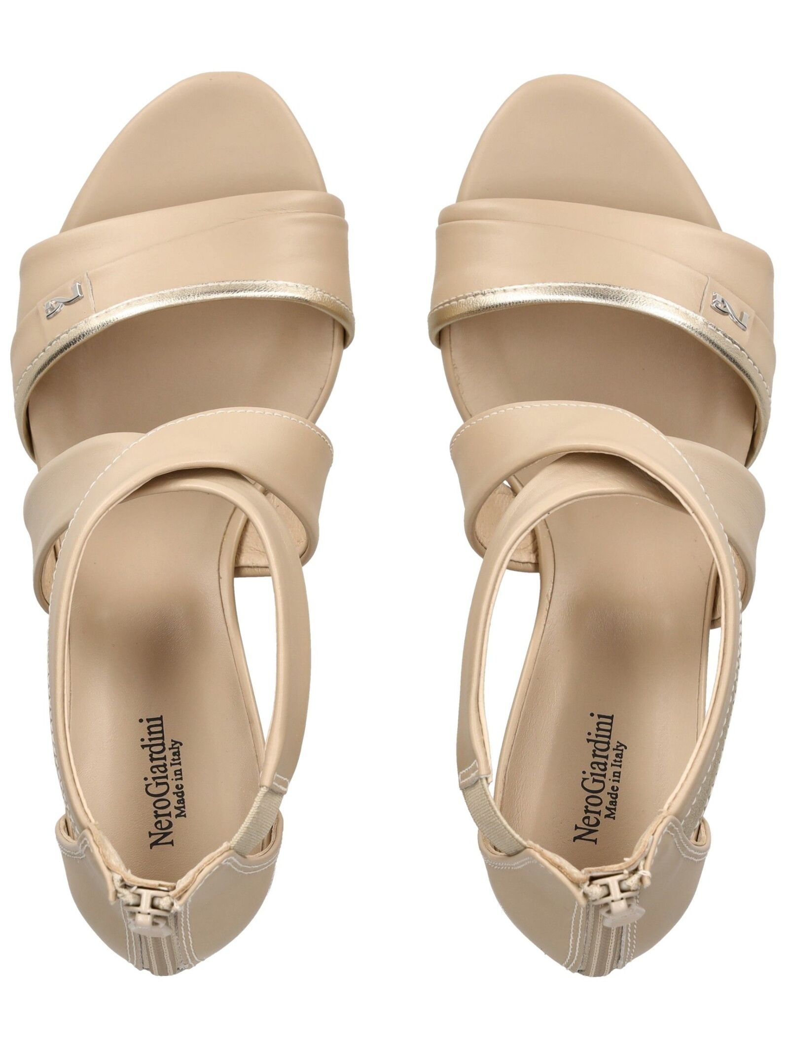 Nero Giardini High-Heel-Sandalette »Nero Giardini Sandalen Leder«