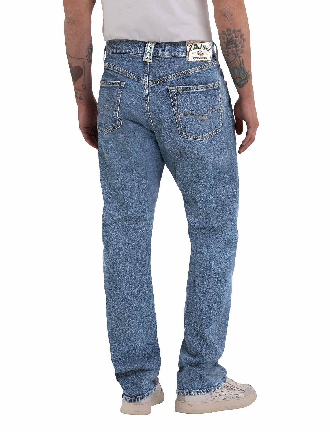 Replay Straight-Jeans "M9Z1 9Zero1 90´s Straight Fit" mit Washed-Look günstig online kaufen