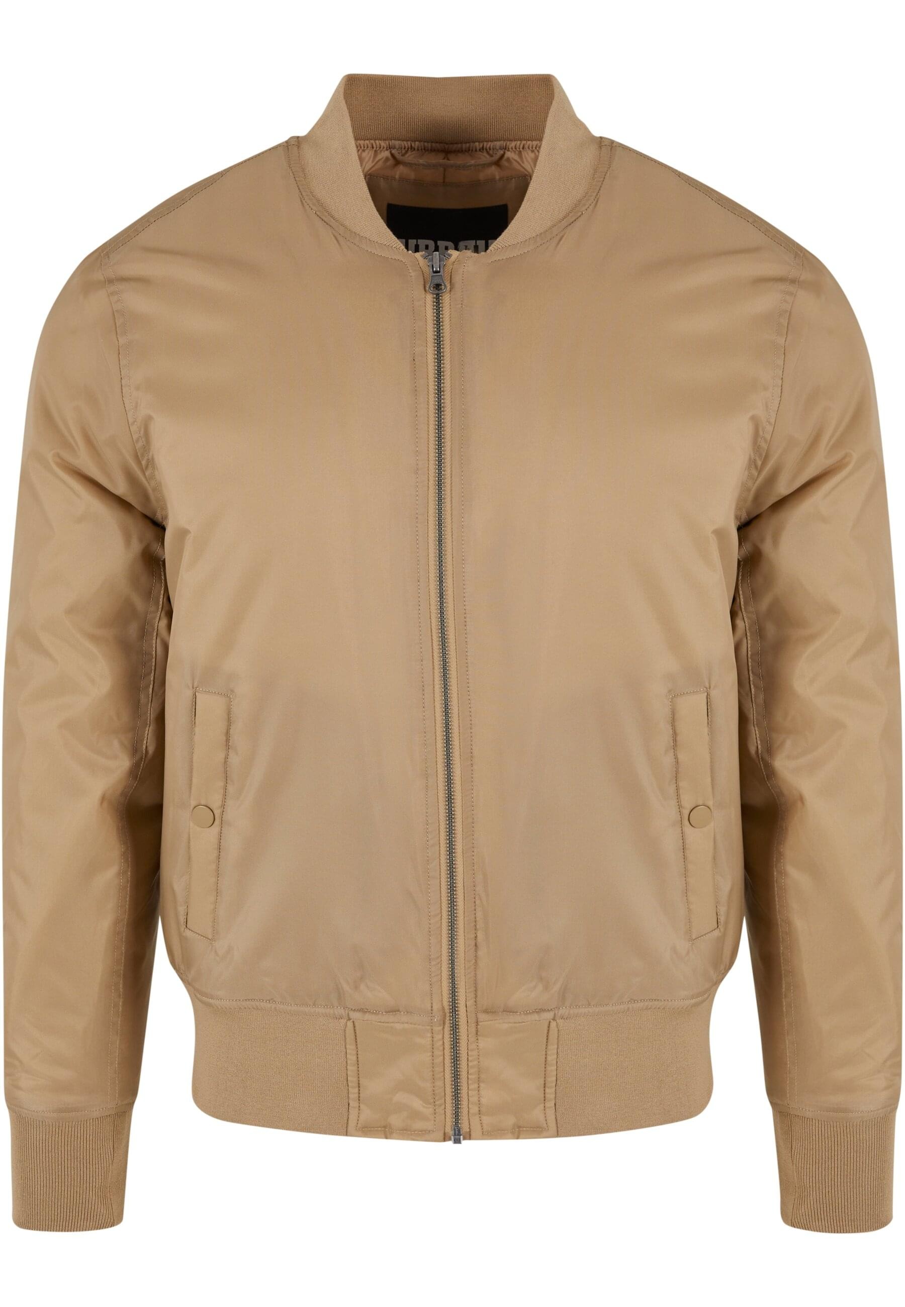 URBAN CLASSICS Anorak "Urban Classics Herren Basic Bomber Jacket", (1 St.), ohne Kapuze