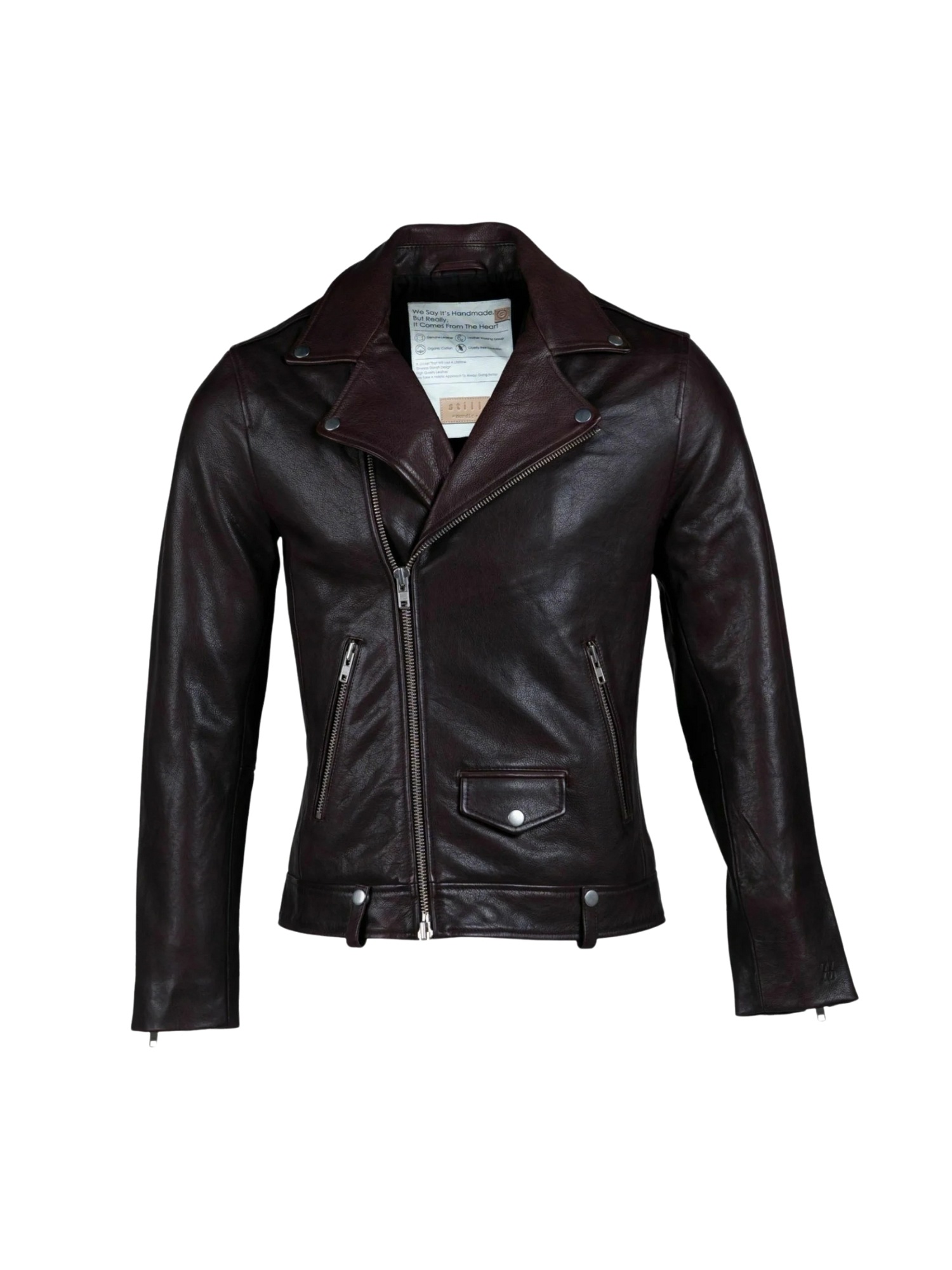 STILL NORDIC Herren Outdoorjacke "Still Nordic Jacket Owen"braun, Gr. XL, Obermaterial: 100% Leder, Jacken