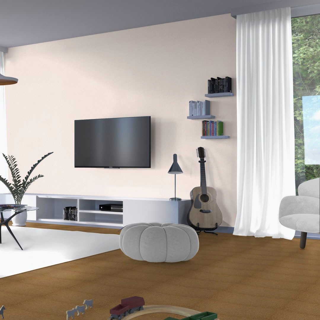 Bodenmeister Teppichboden »Jupiter, Velours - meliert, Made in Belgium«, rechteckig, 7,5 mm Höhe, Wohnzimmer, Schlafzimmer, Kinderzimmer, Breite 400/500 cm